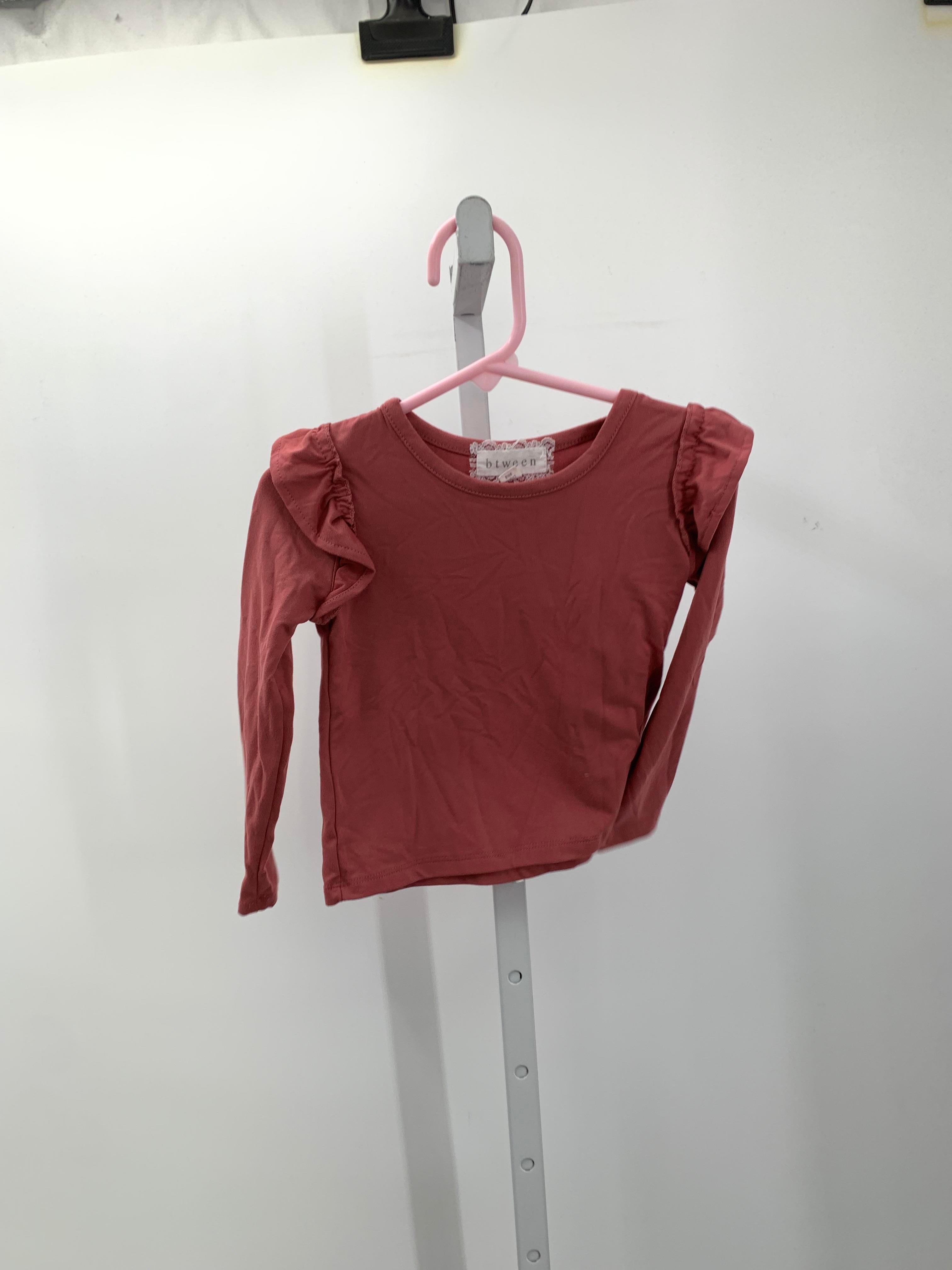 BTween Size 3T Girls Long Sleeve Shirt