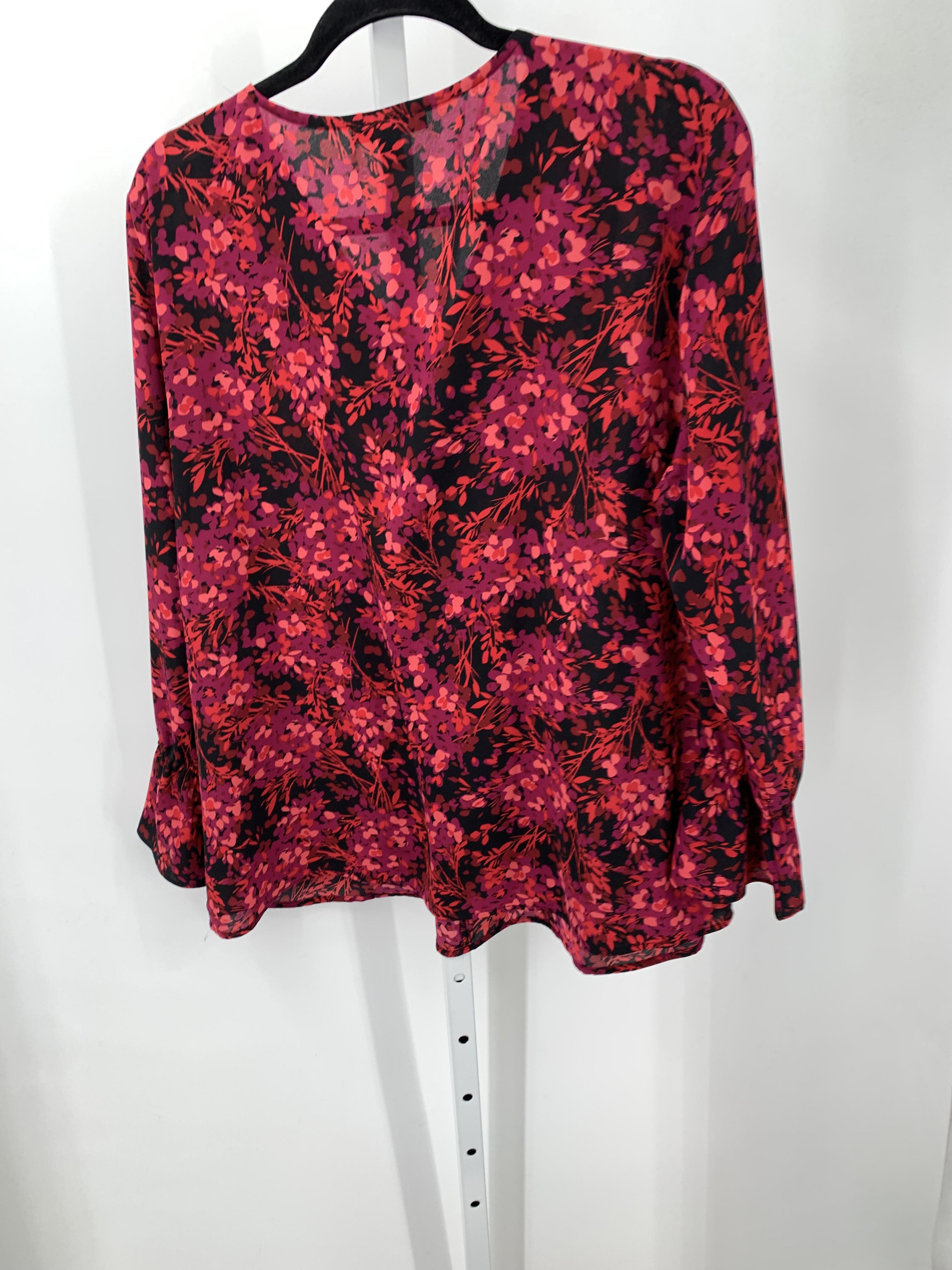 Roz & Ali Size 1X Womens Long Sleeve Shirt