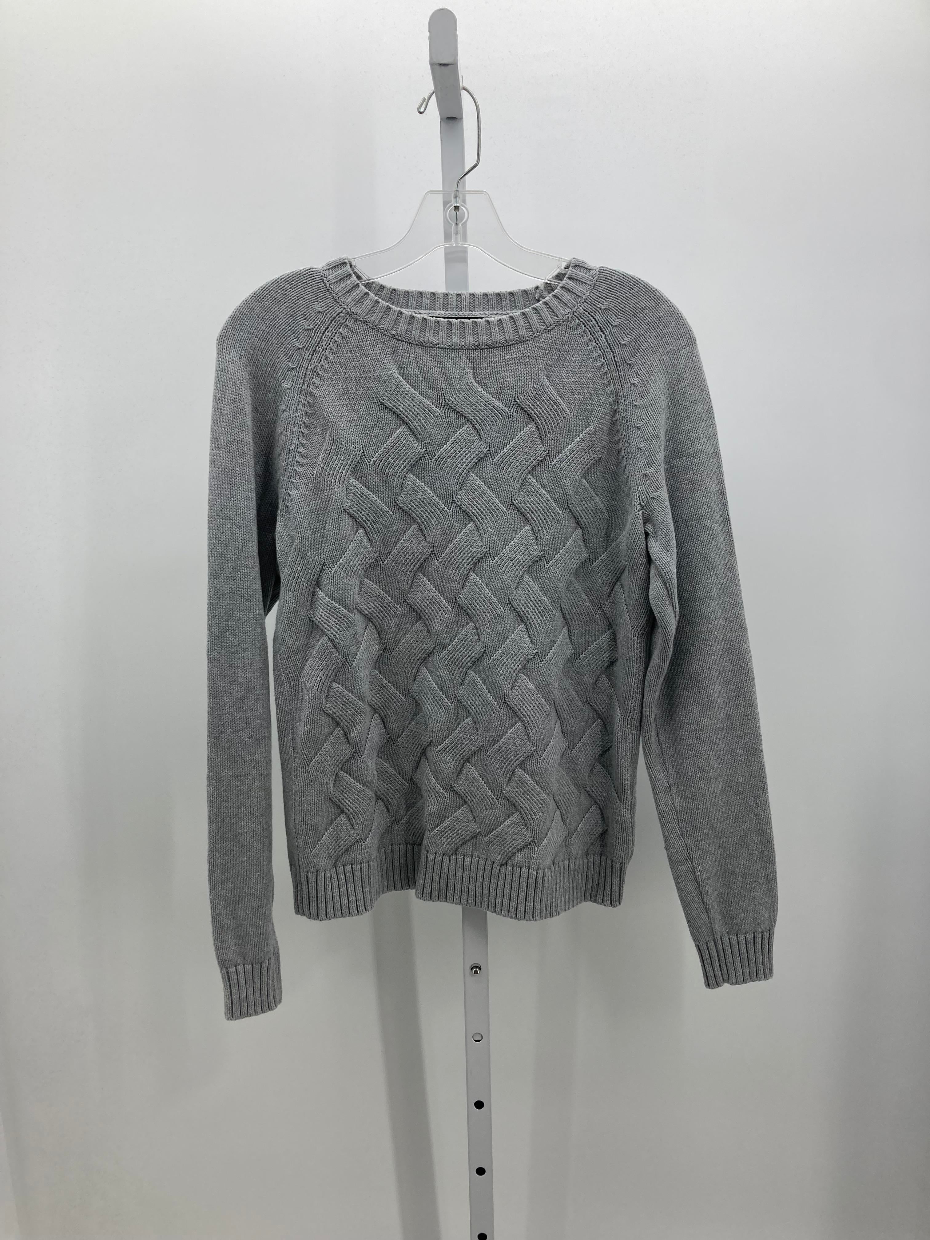 Lands End Size Medium Misses Long Slv Sweater
