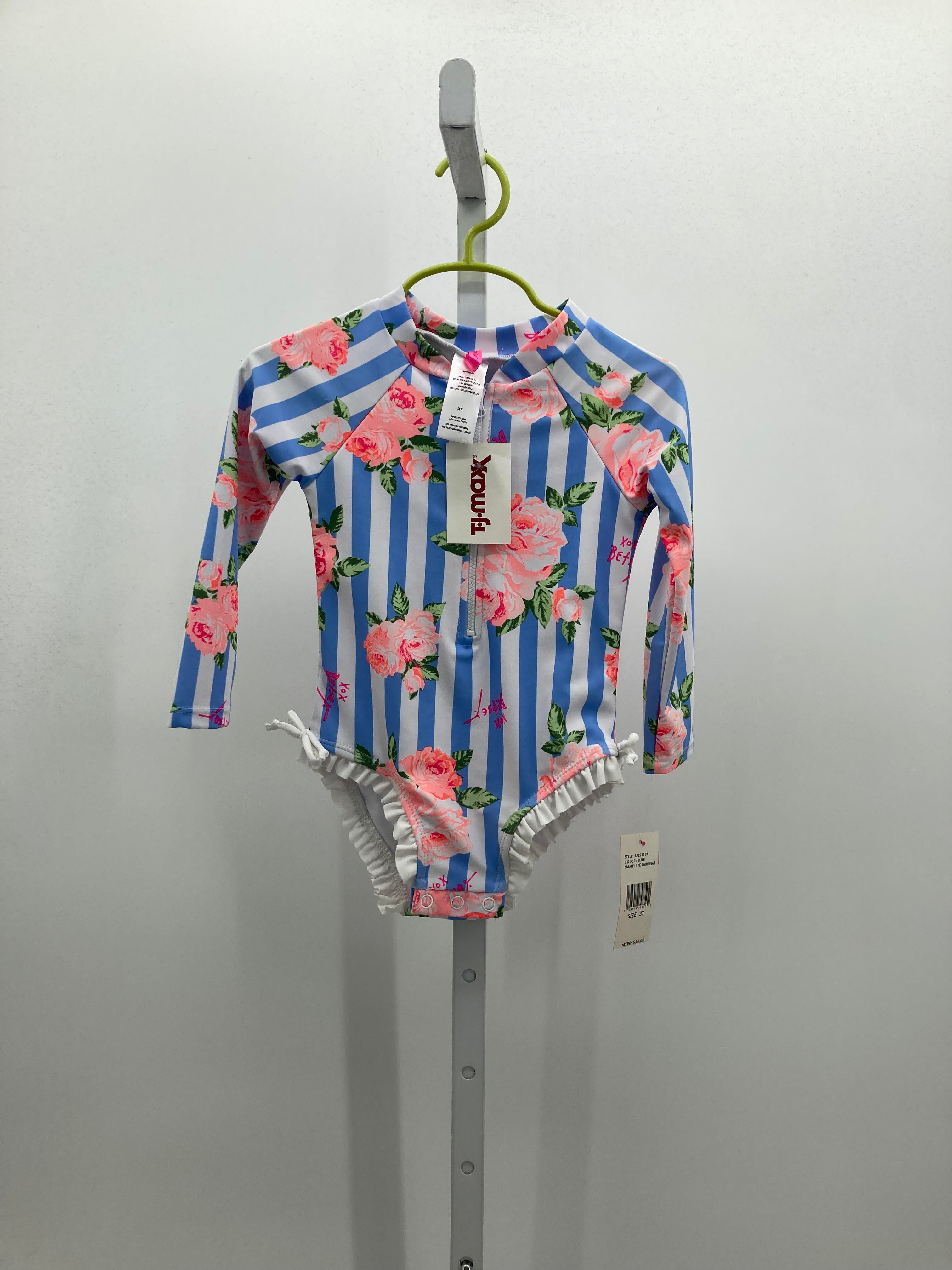 Betsey Johnson Size 3T Girls Swim Suit