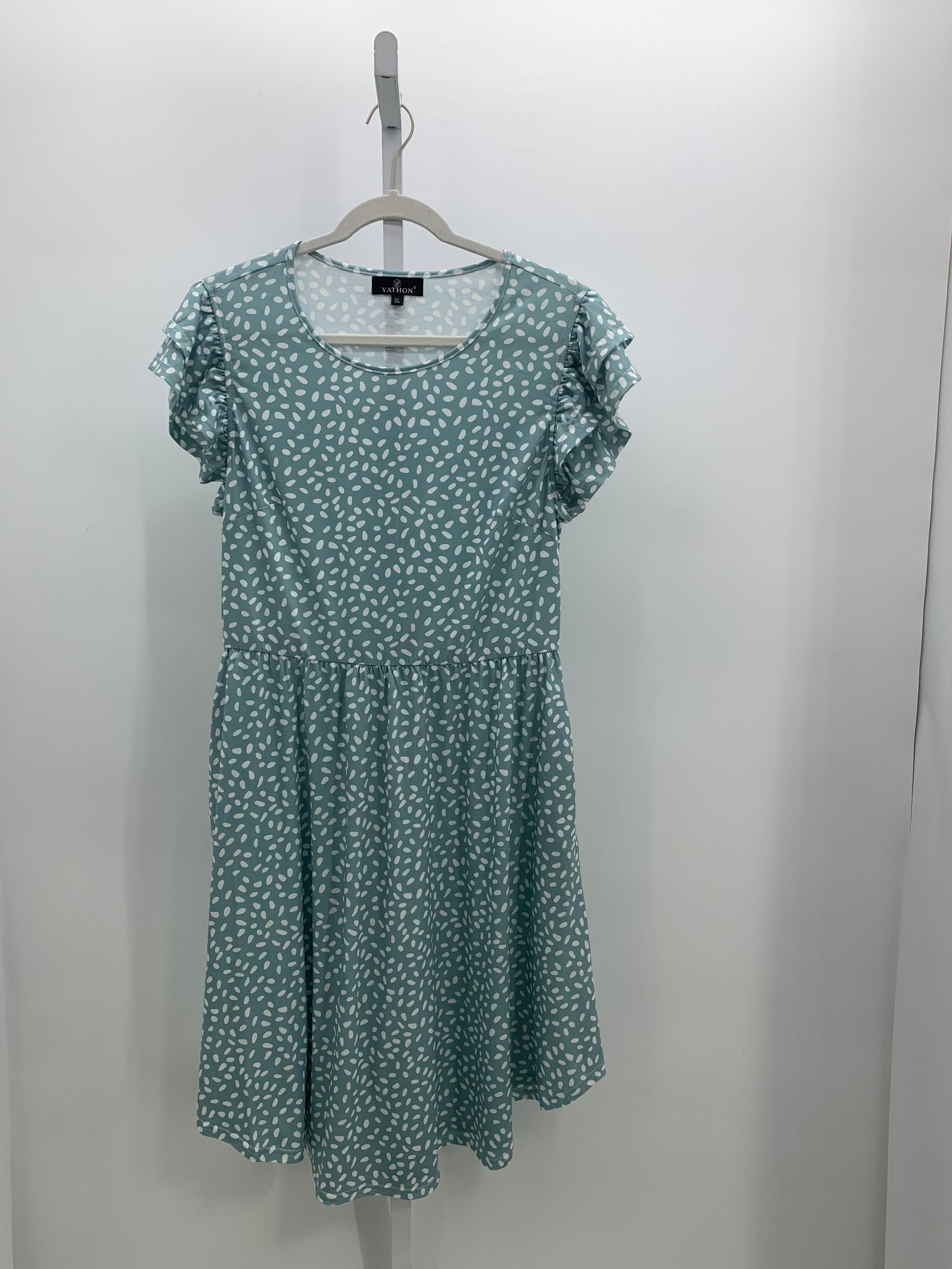 Size X Small Misses Short Sleeve Dress