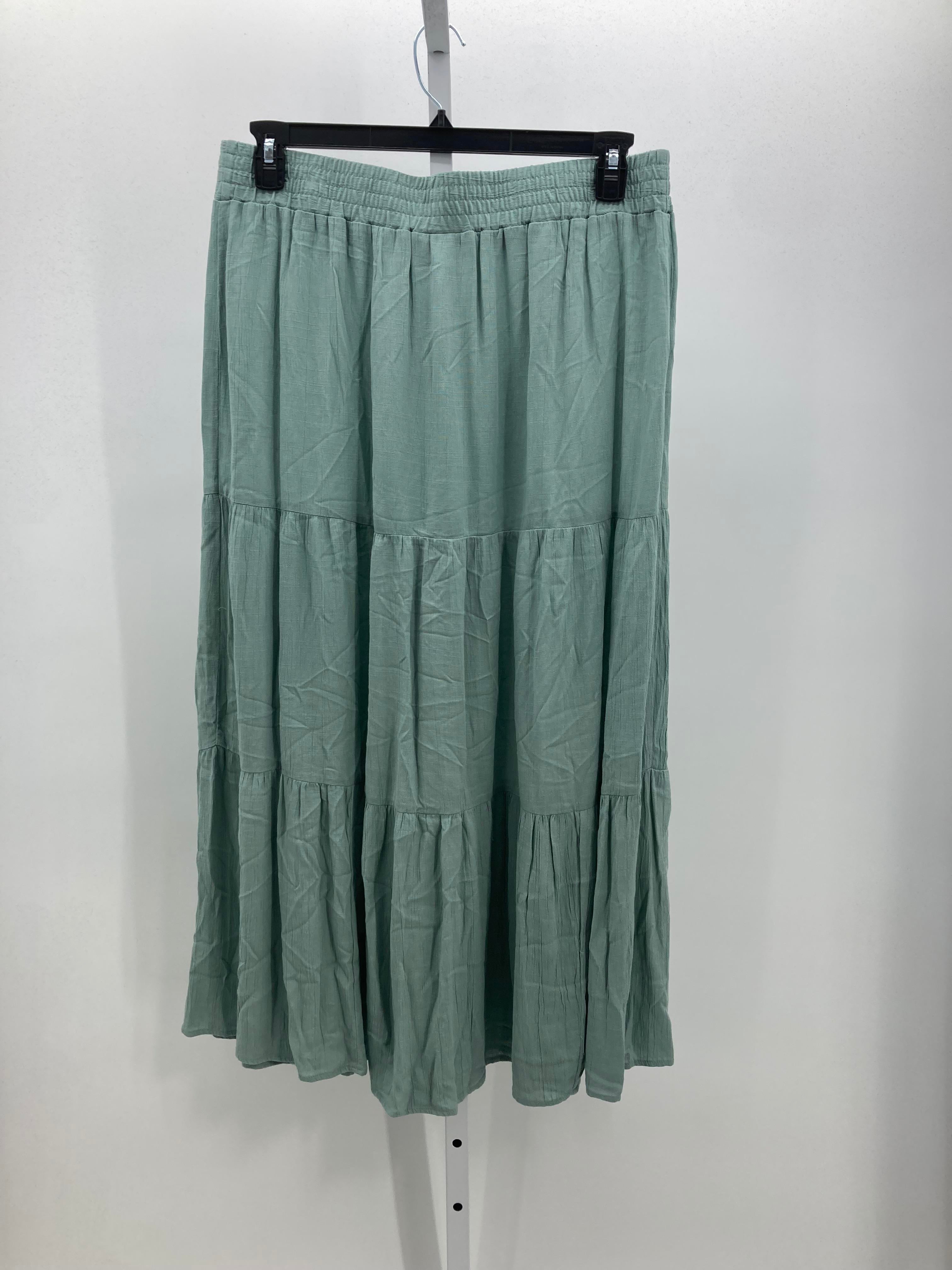 Ab Studio Size Large Misses Skirt