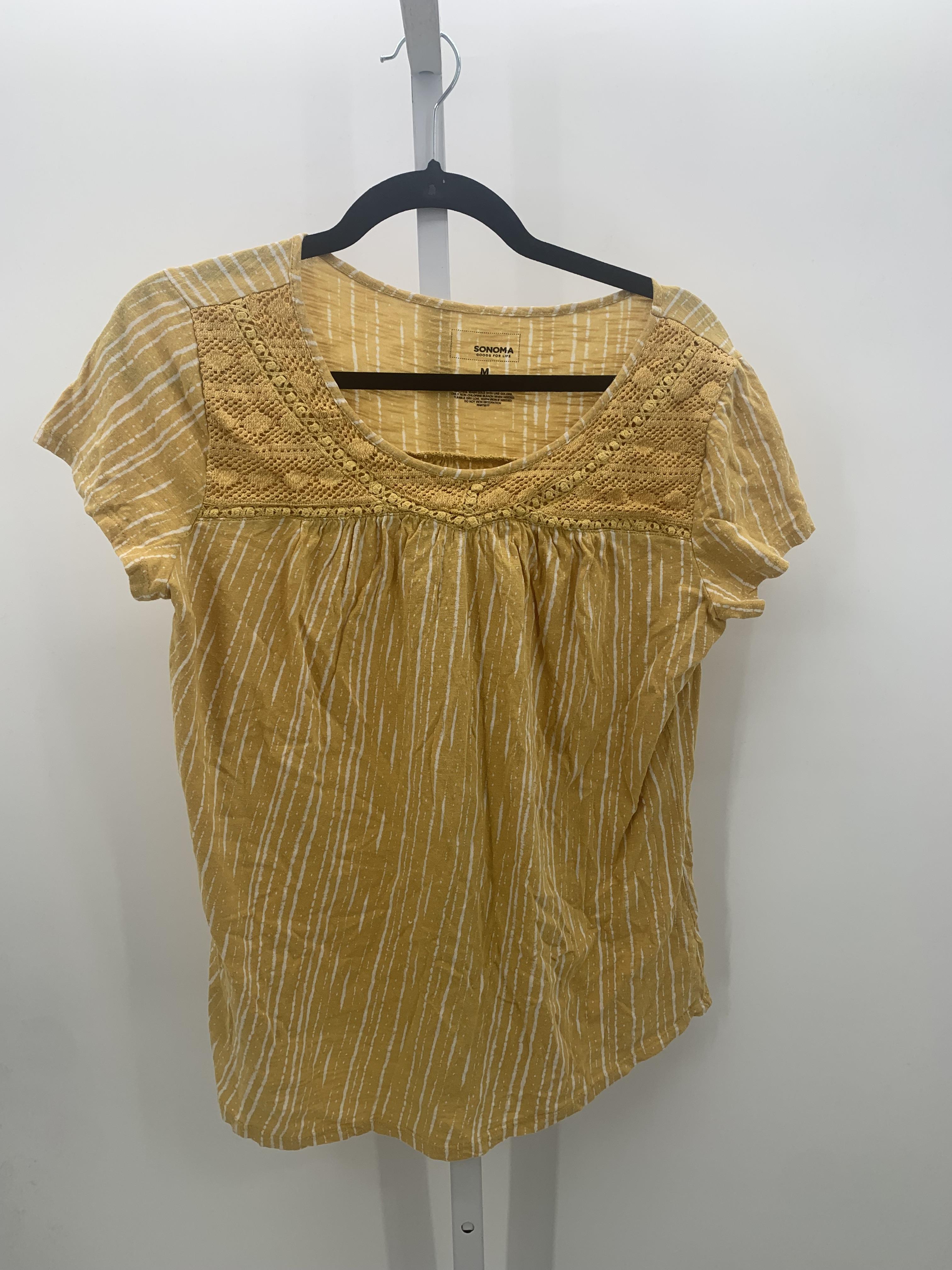 Sonoma Size Medium Misses Short Sleeve Shirt