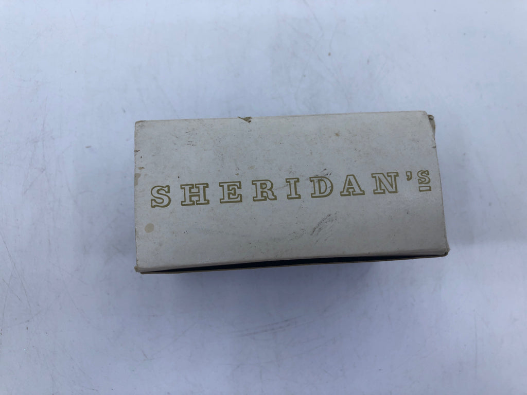 2 SHERIDAN'S VTG SHOT GLASSES.