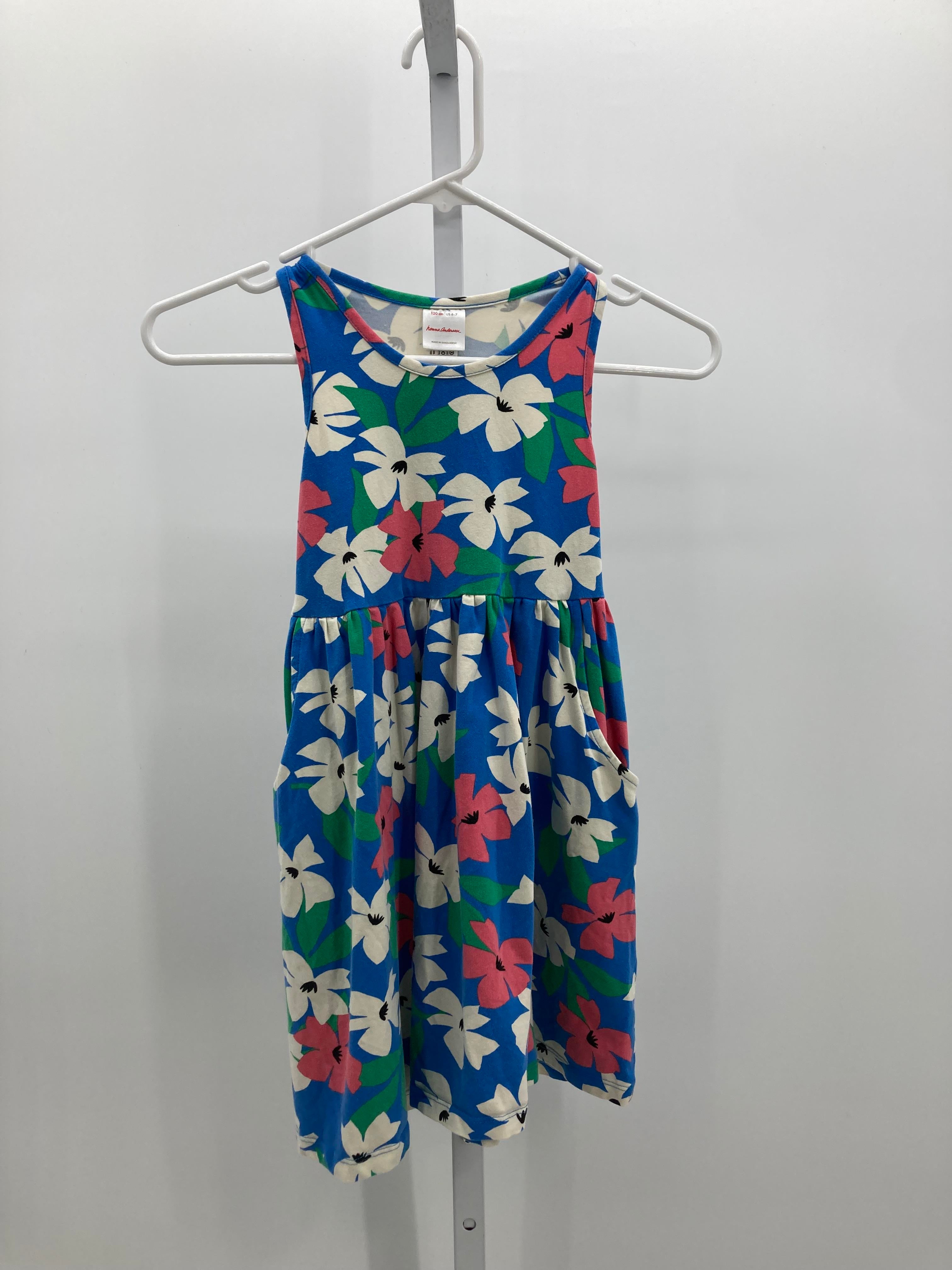Hanna Anderson Size 6-7 Girls Sundress
