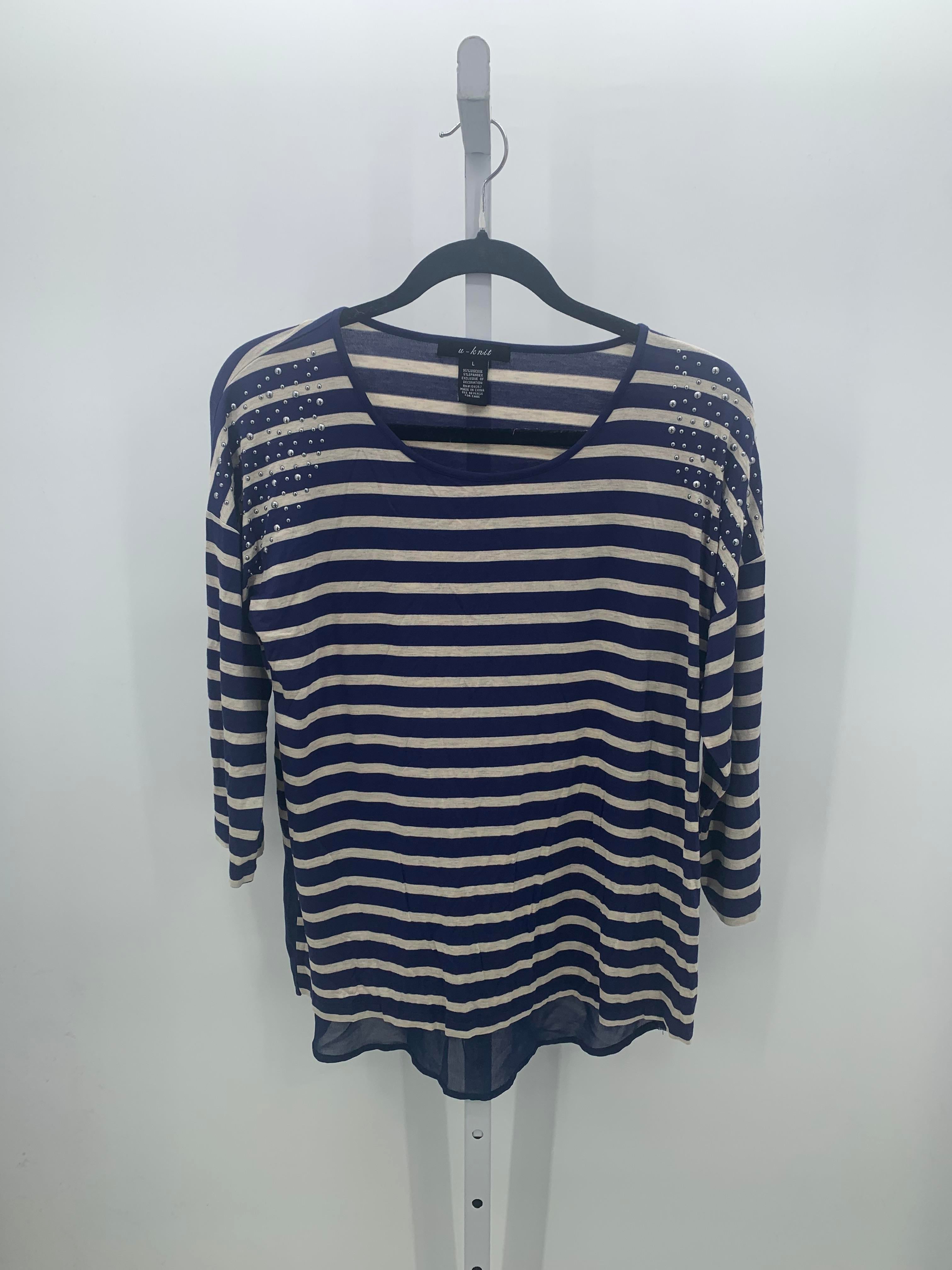 Size Large Misses 3/4 Sleeve Shirt