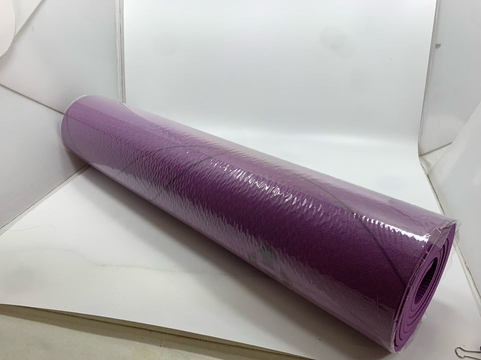 NIP PURPLE YOGA MAT.