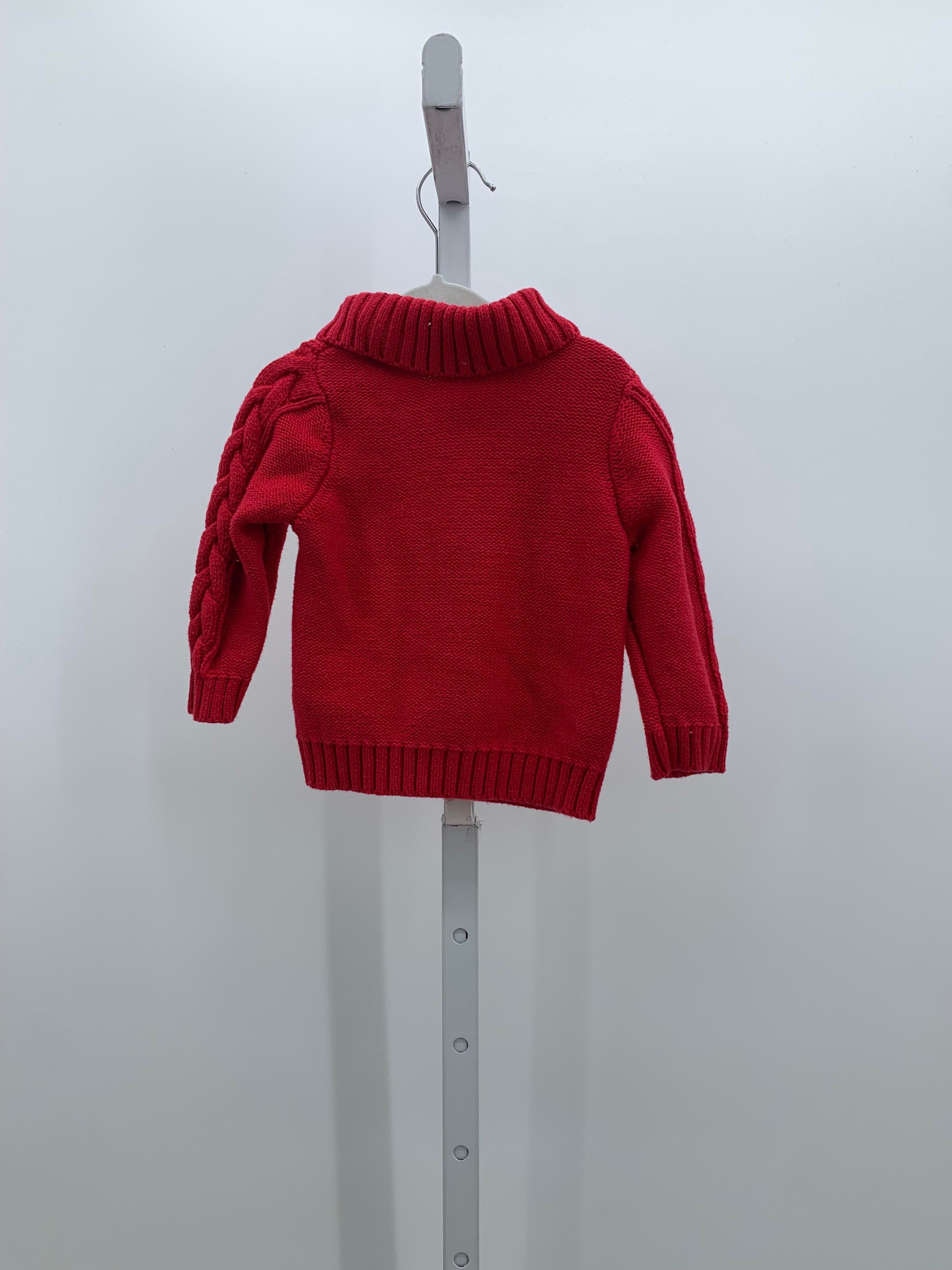 CABLED COLLAR SWEATER