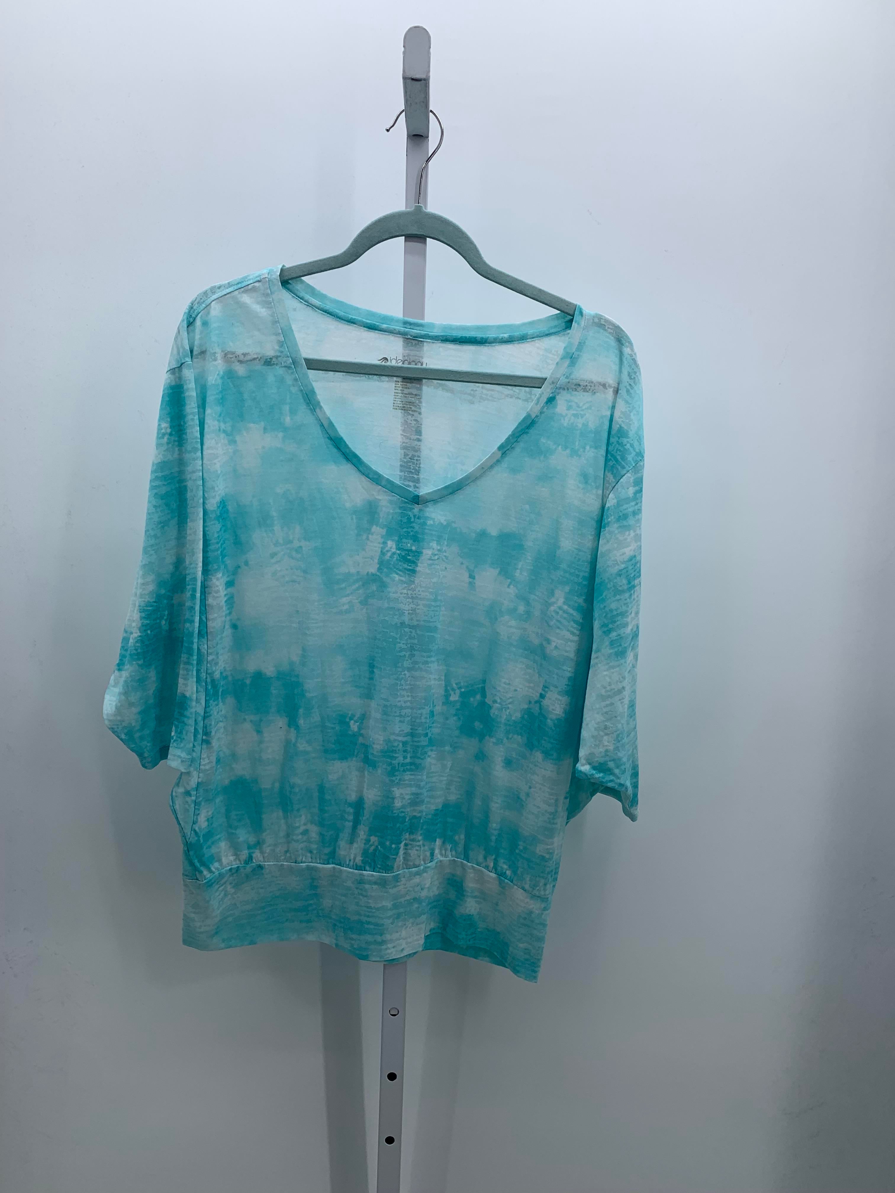 Ideology Size Large Misses Short Sleeve Shirt