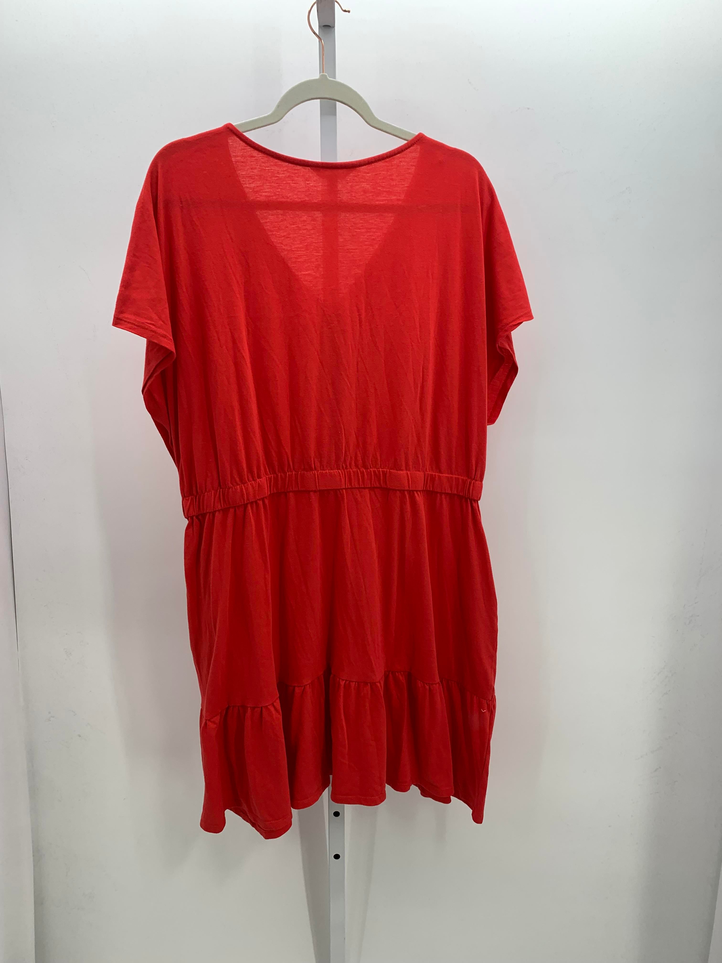 Time and Tru Size XXL Misses Short Sleeve Dress