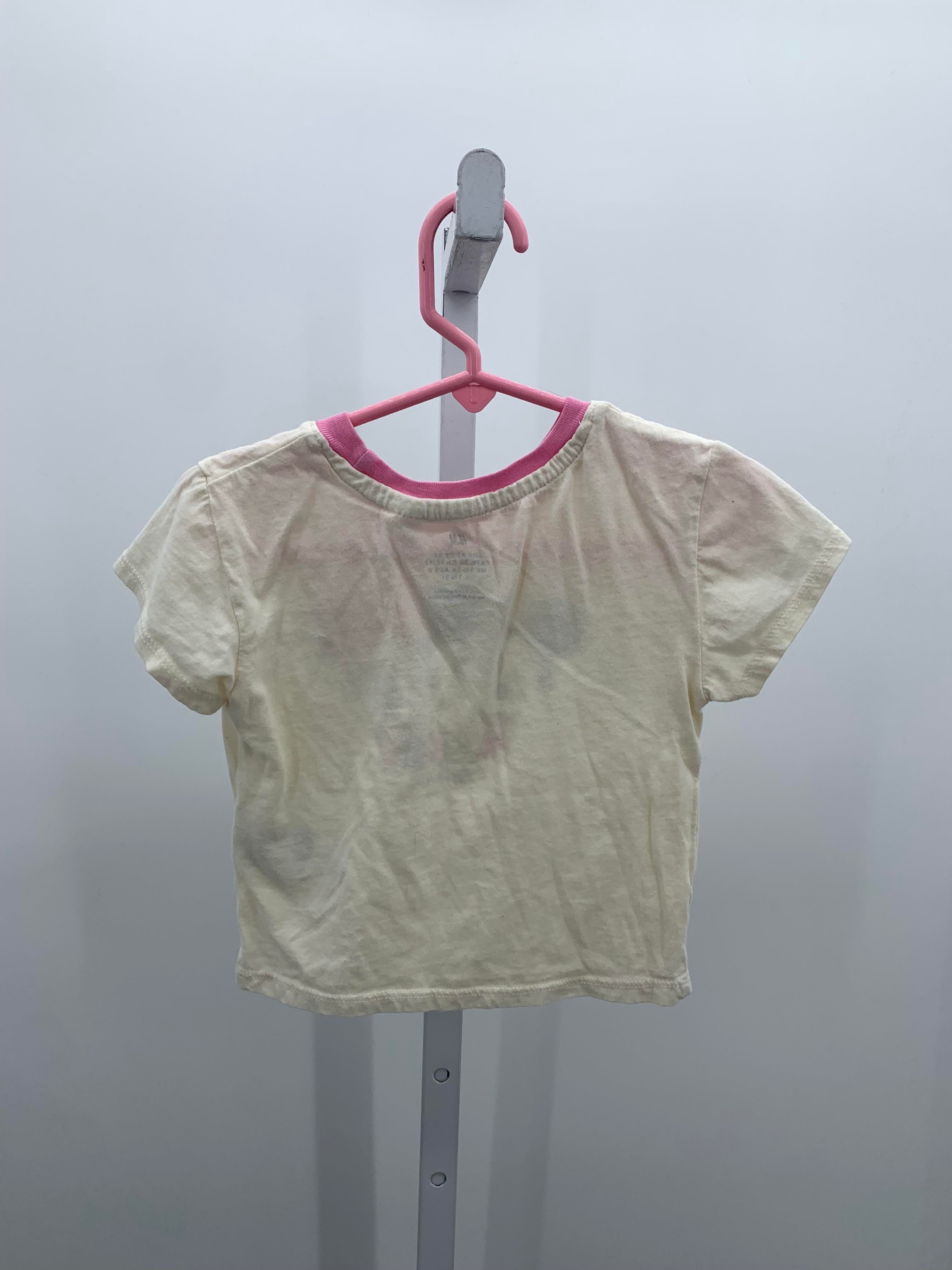 H&M Size 2T Girls Short Sleeve Shirt