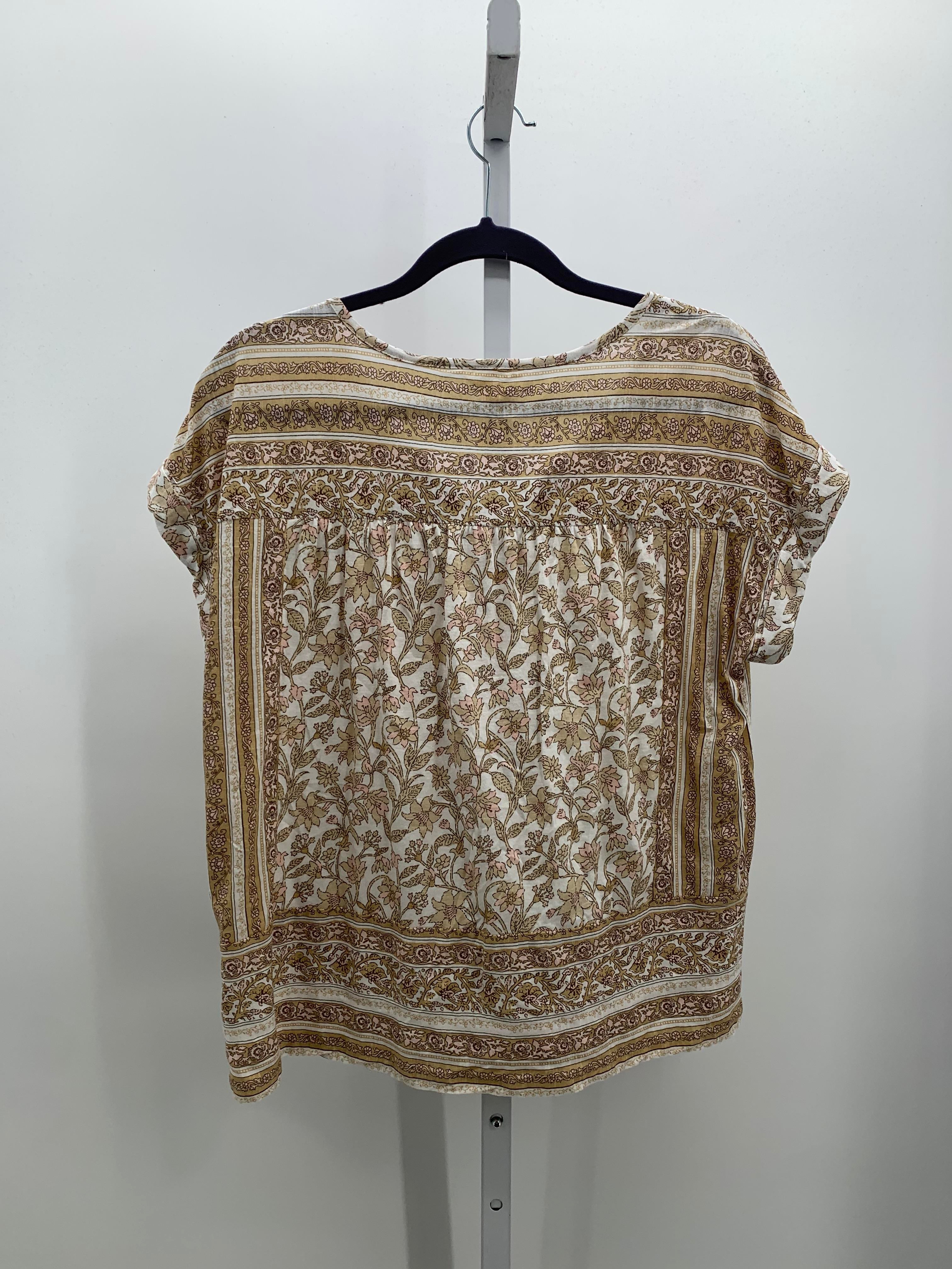 Lucky Brand Size Medium Misses Sleeveless Shirt