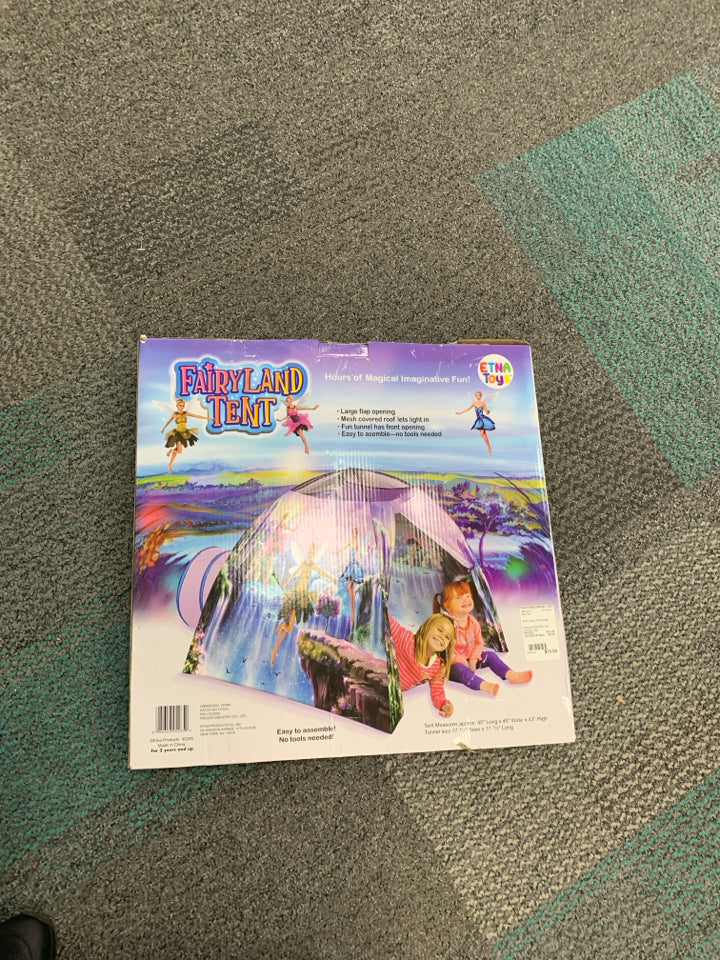 FairyLand Kid Play Tent Tunnel in Box