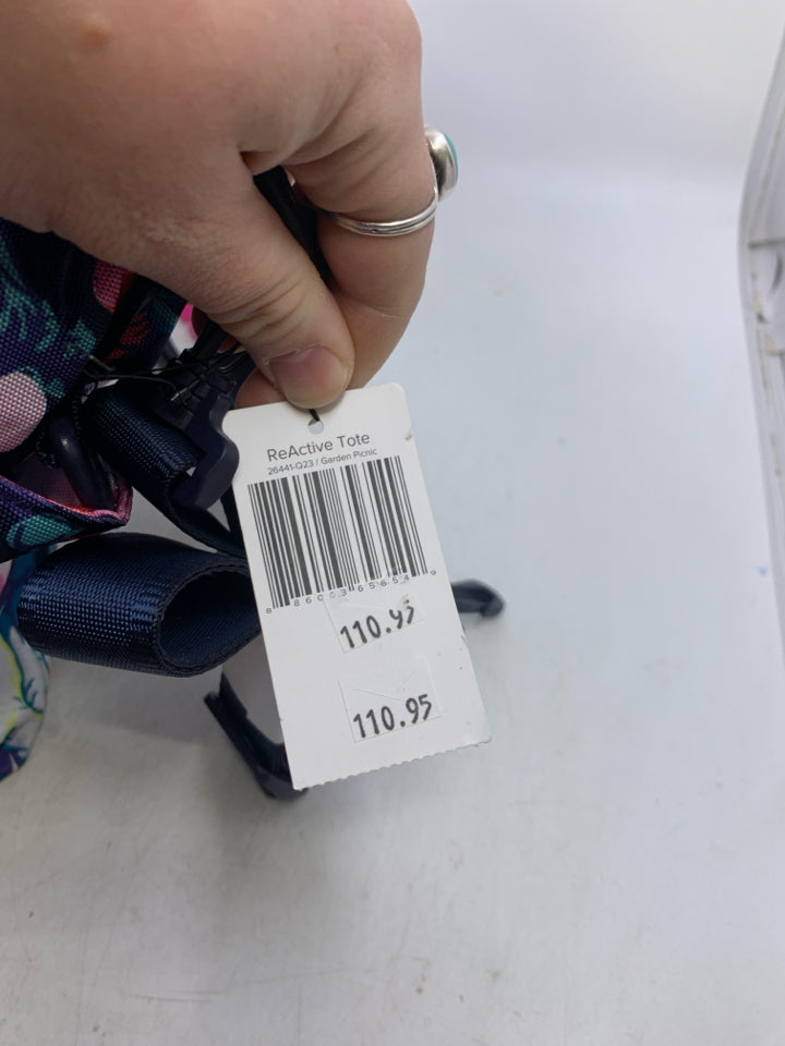 Vera Bradley ReActive Tote in Garden Picnic- New With Tags