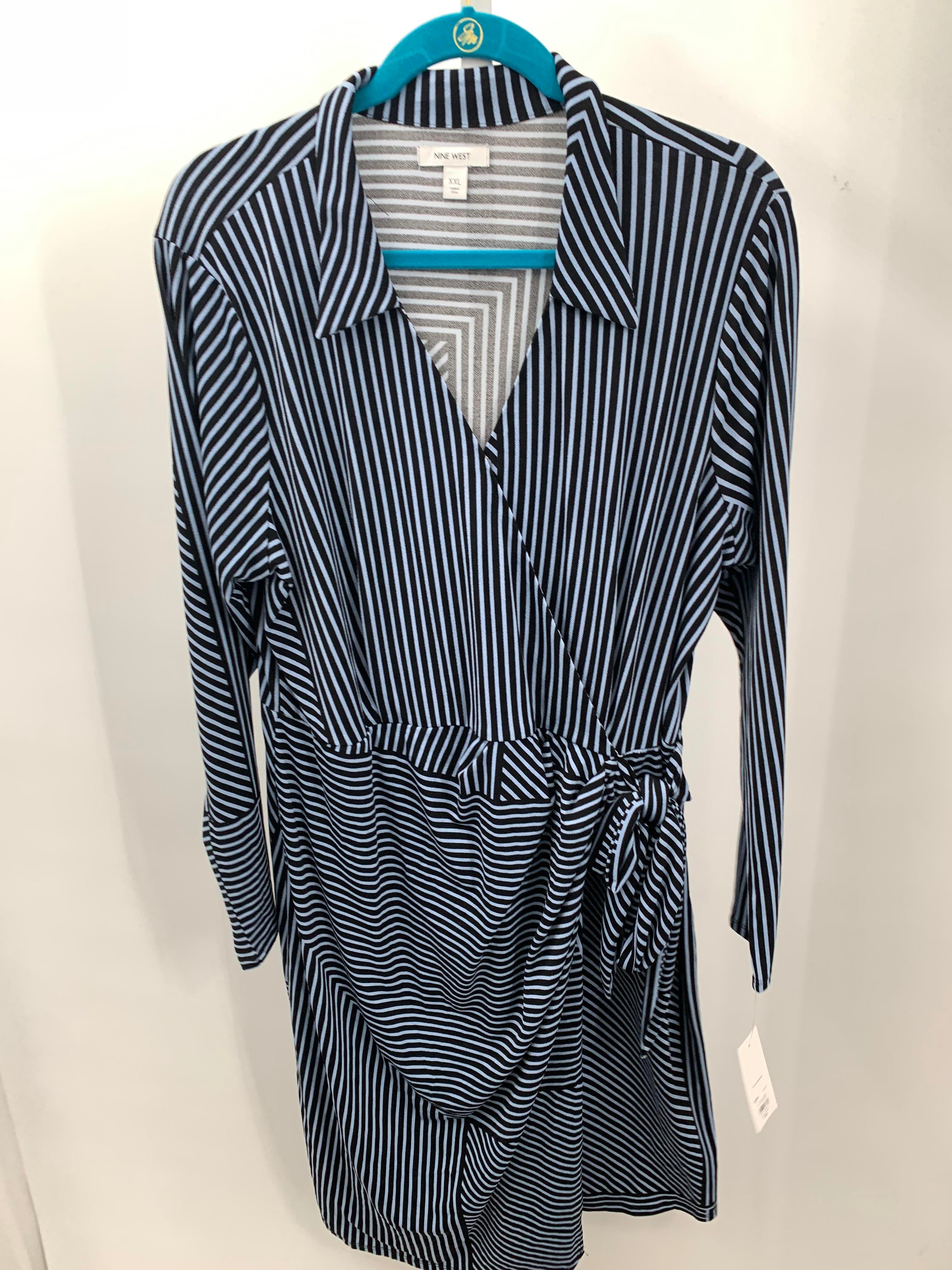 Nine West Size XXL Misses Long Sleeve Dress