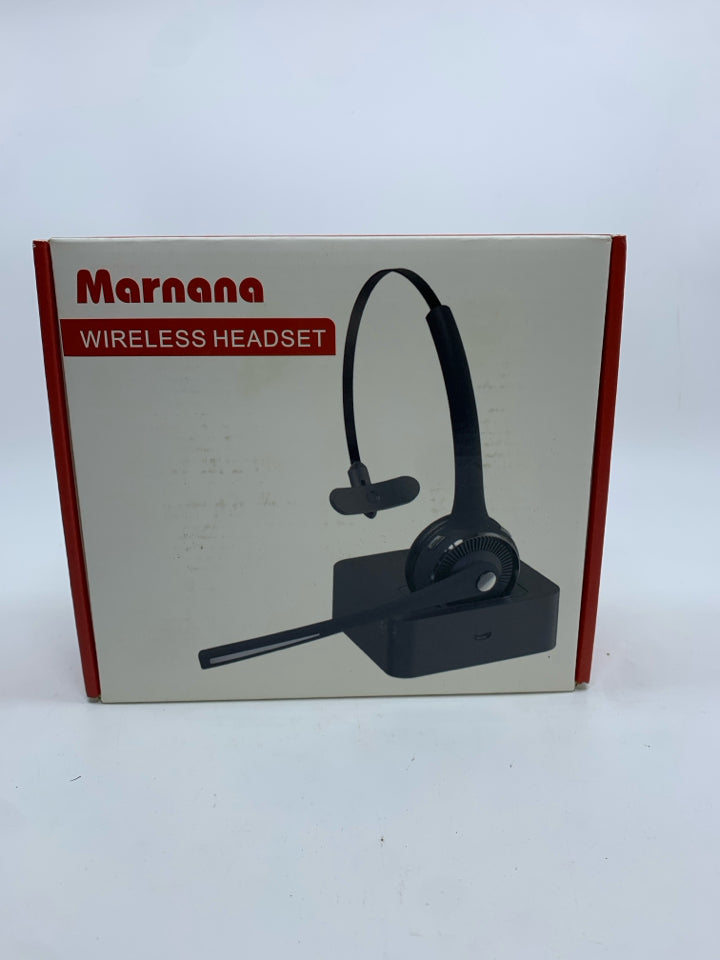 NIB MARNANA WIRELESS HEADSET.