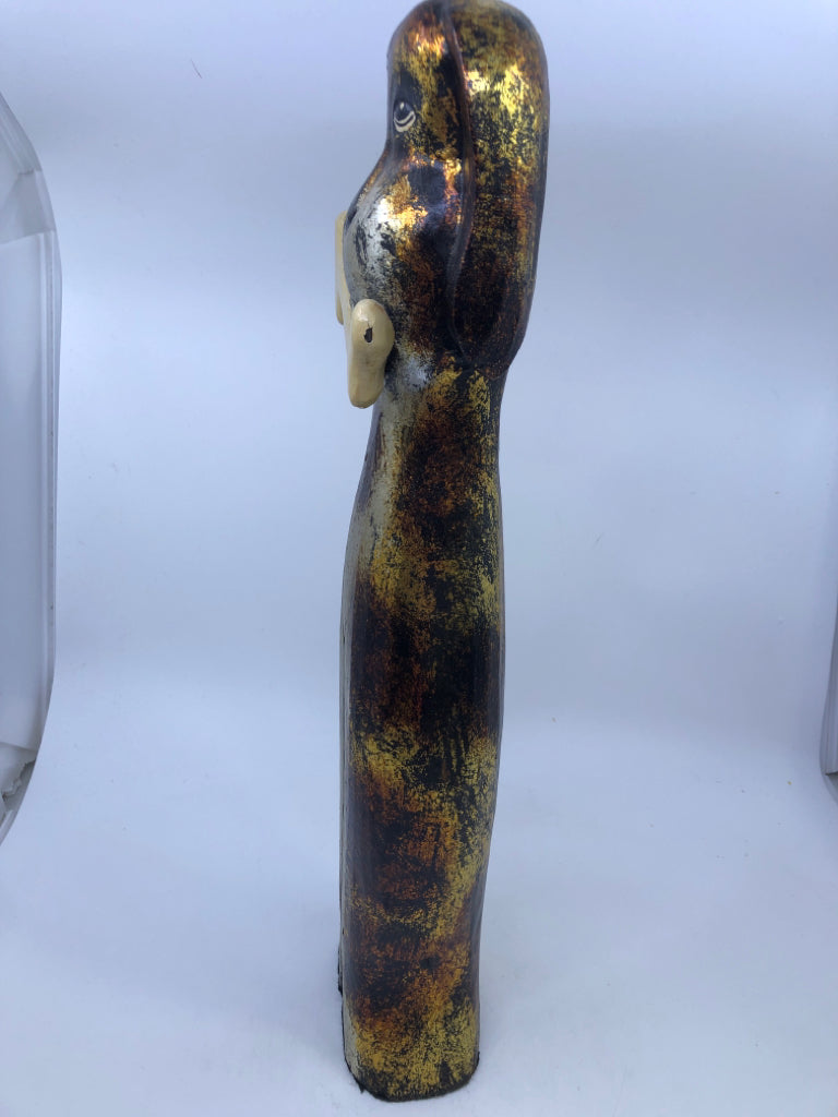 DOG HOLDING A BONE DECOR PIER-ONE.