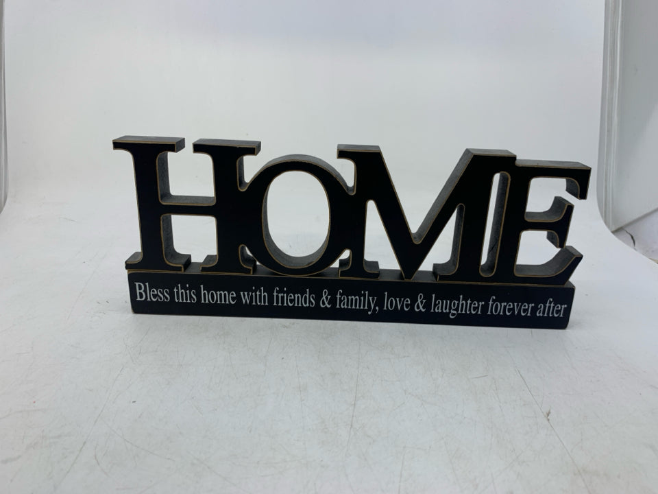 HOME BLESS THIS HOME.