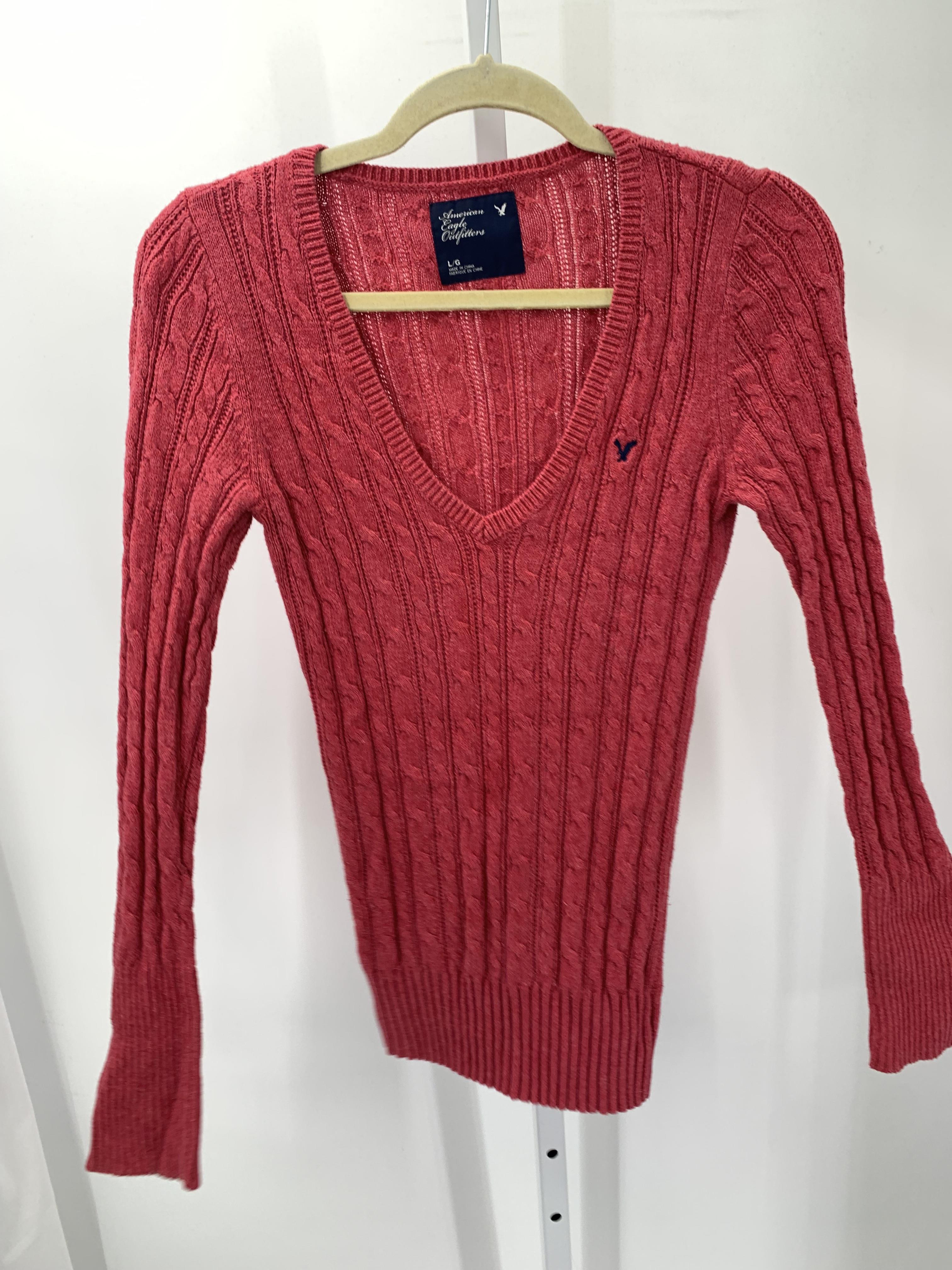 American Eagle Size Large Juniors Long Sleeve Sweater