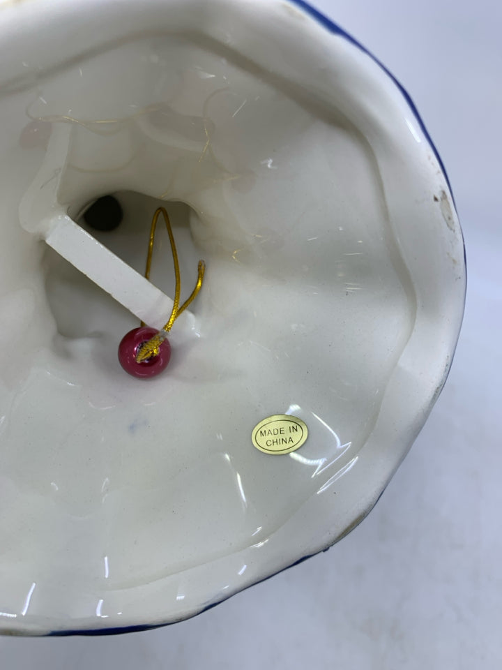 TEMPTATIONS LOOK BLONDE CERAMIC ANGEL BELL.