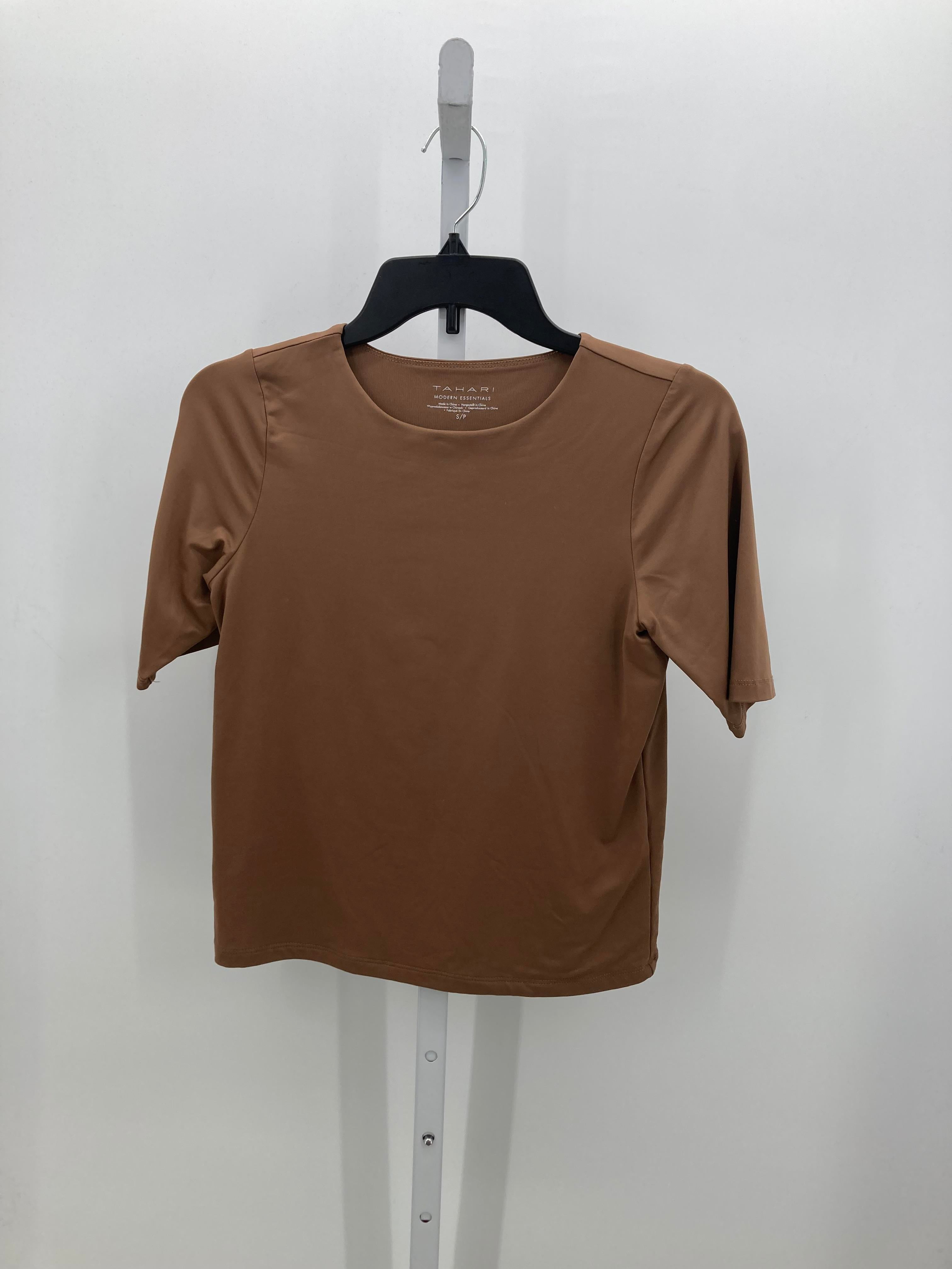 Tahari Size Small Misses Short Sleeve Shirt