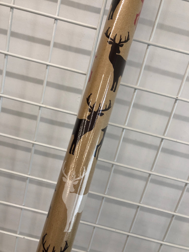 NIP REINDEER GIFT WRAP.