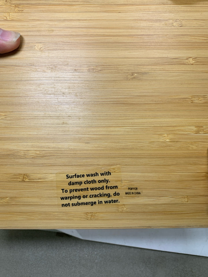 NIB PIANO CHEESE BOARD & KNIFE SET BAMBOO LEGACY BY PICNIC TIME.