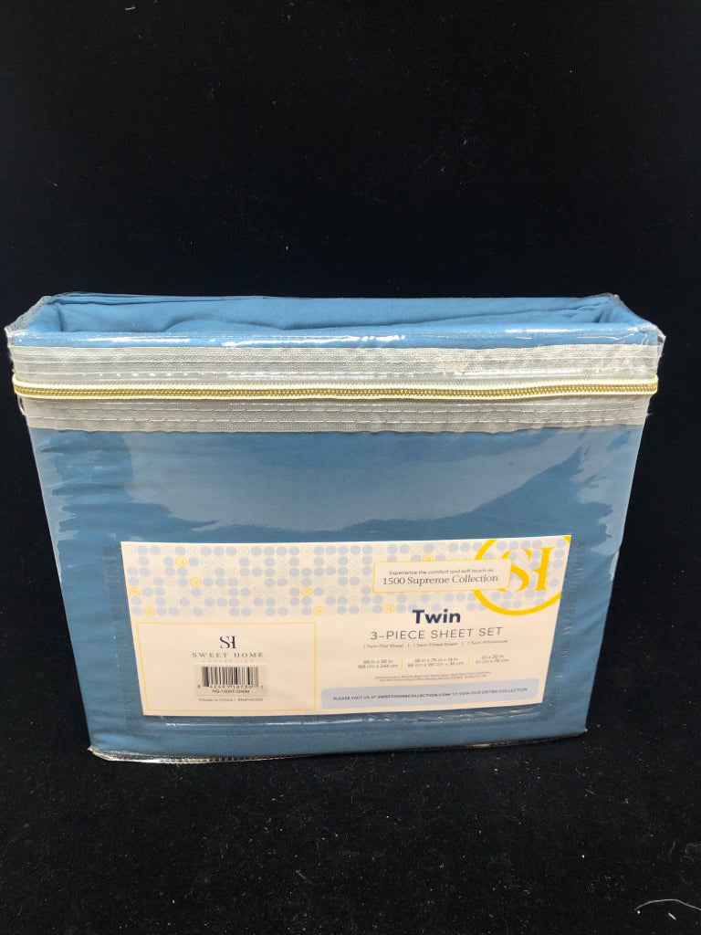 NIP BLUE TWIN SHEET SET