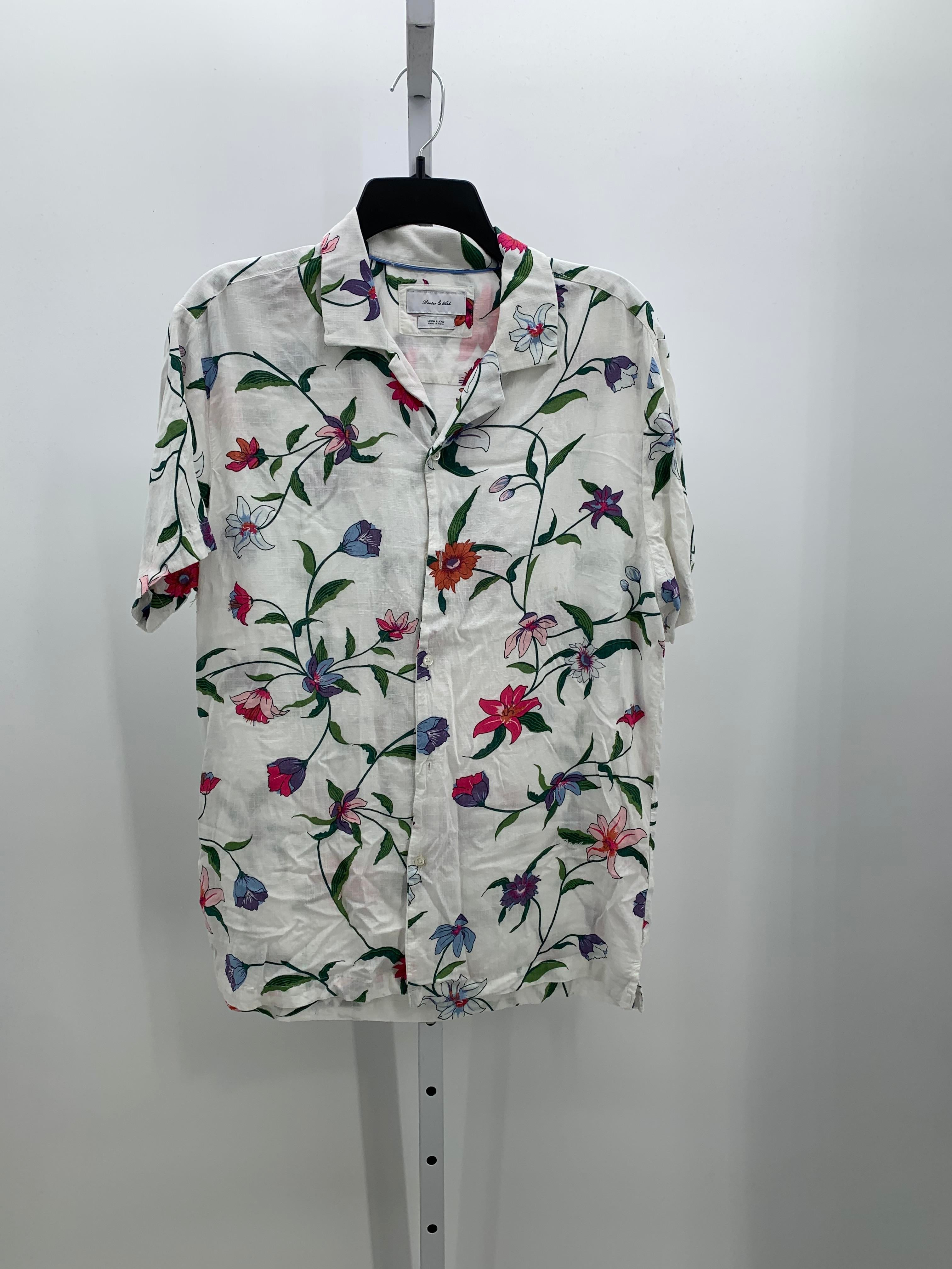 FLORAL LINEN BTN DOWN.