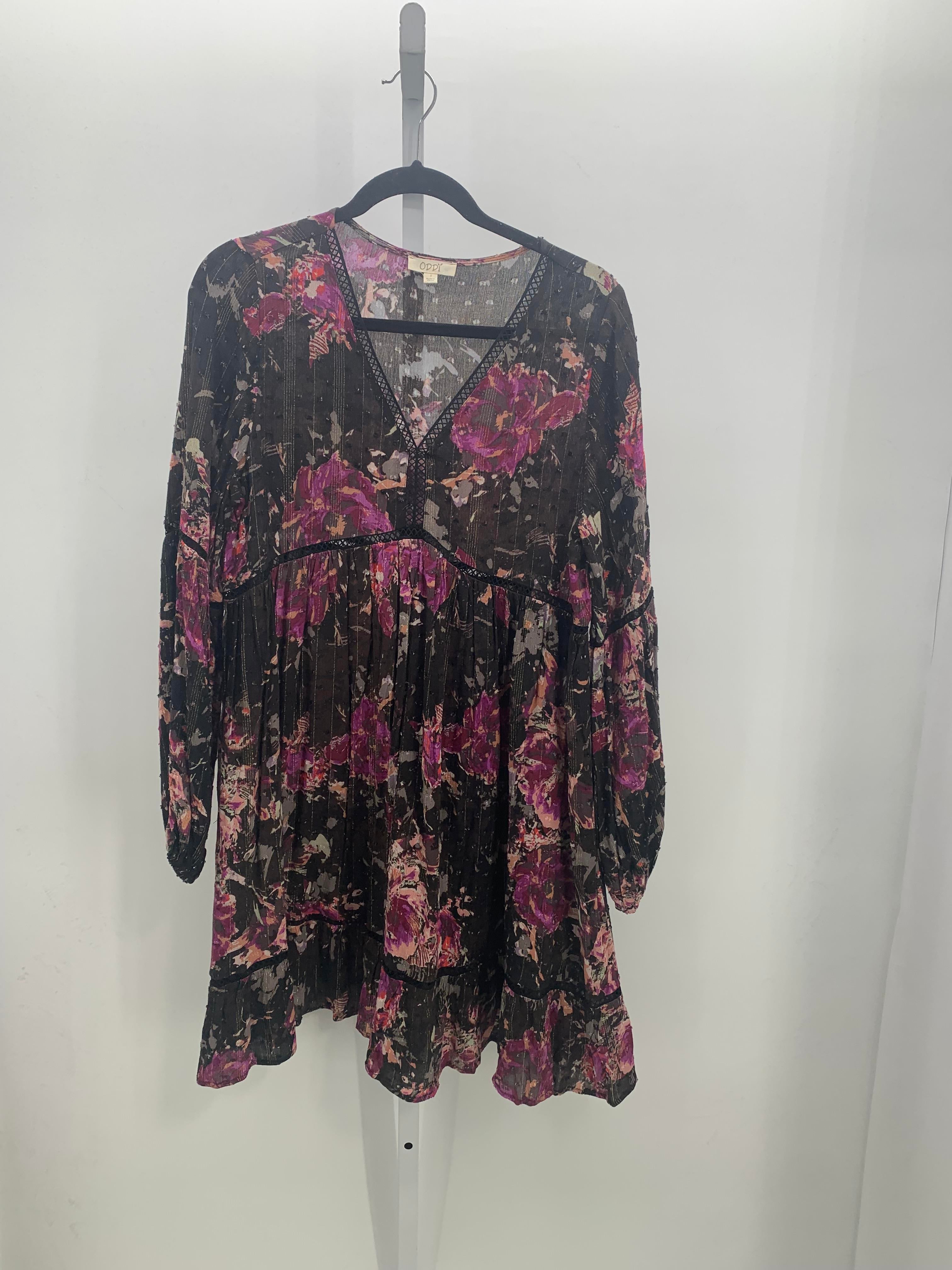 Size Small Juniors Long Sleeve Dress