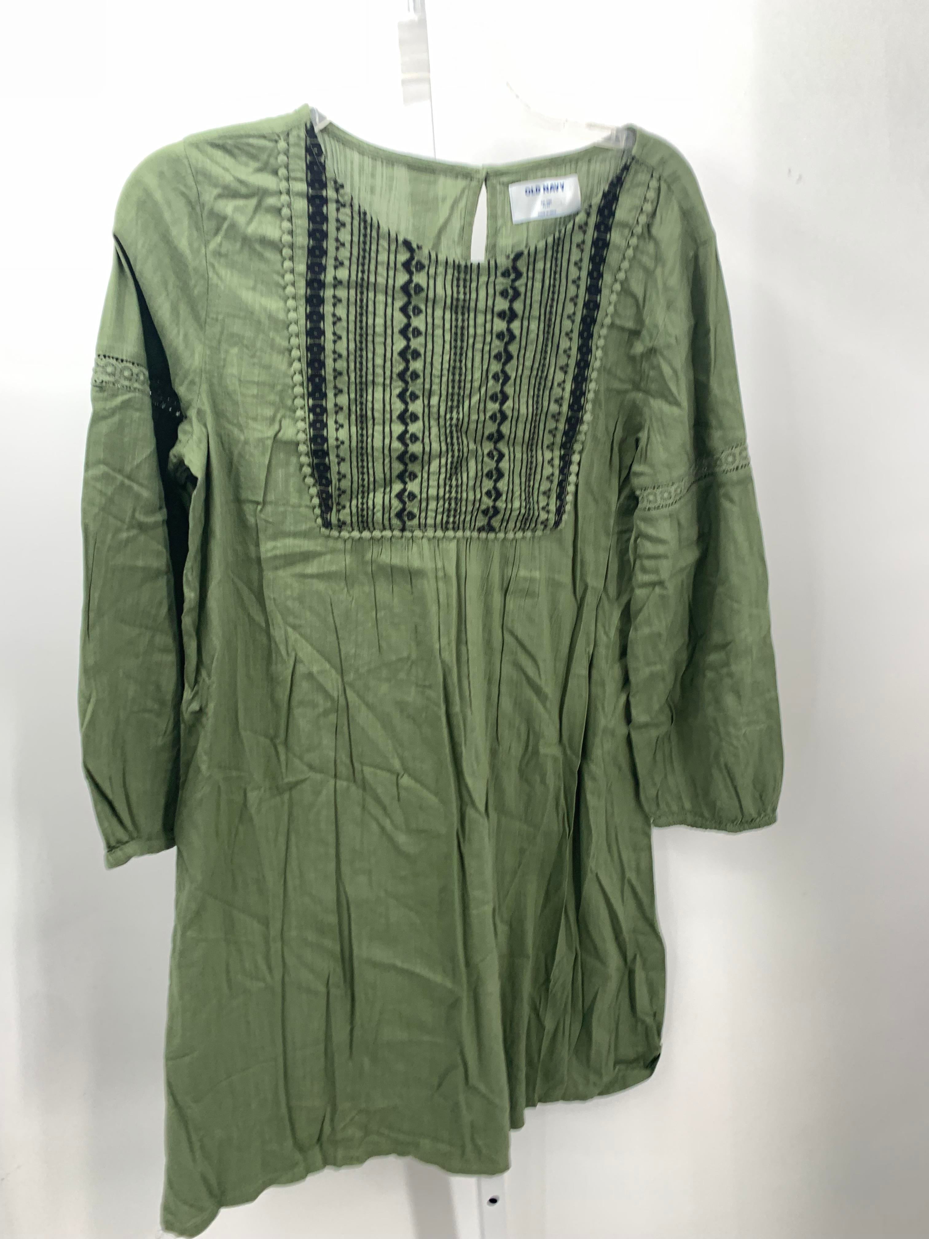 Old Navy Size 18 Plus Girls Long Sleeve Dress