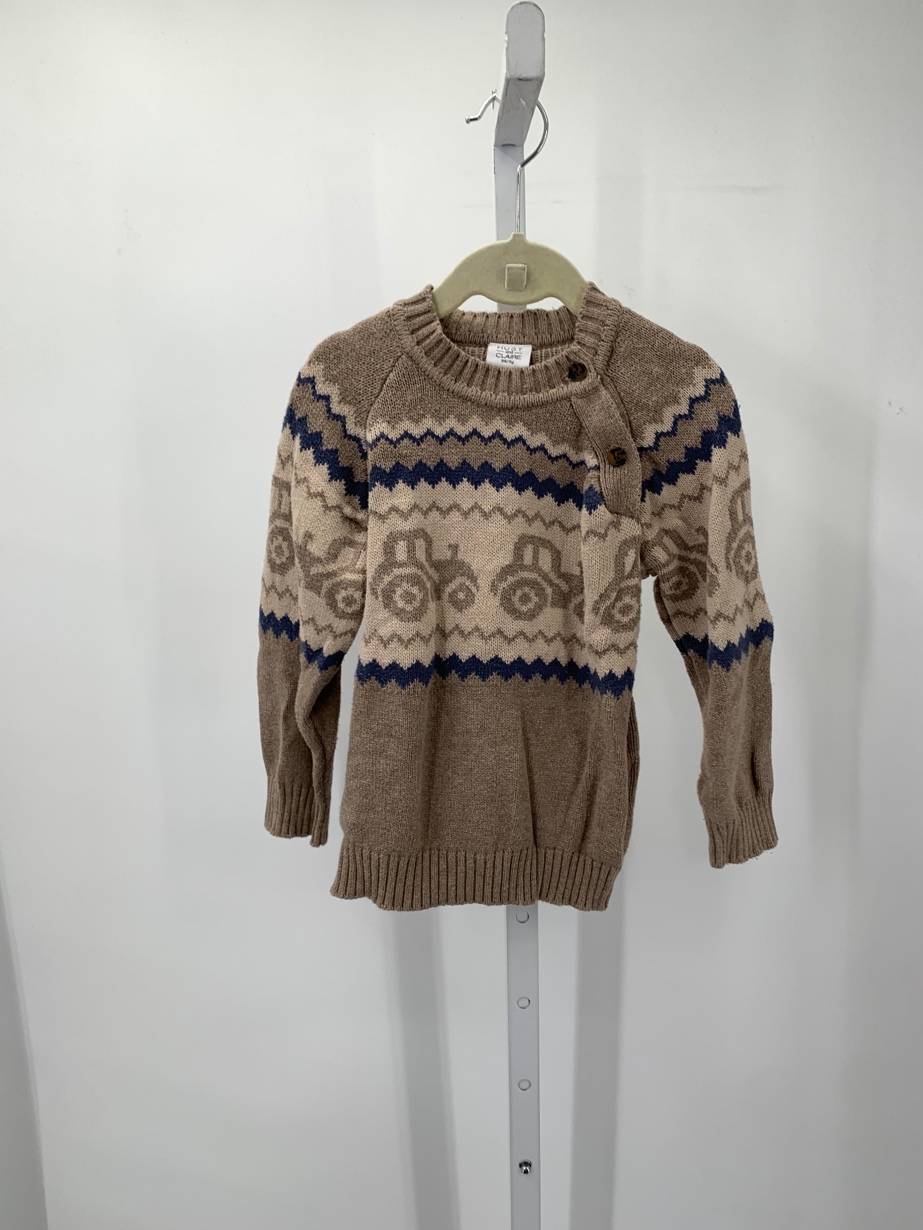 TRACTORS PATTERN PULL OVER.