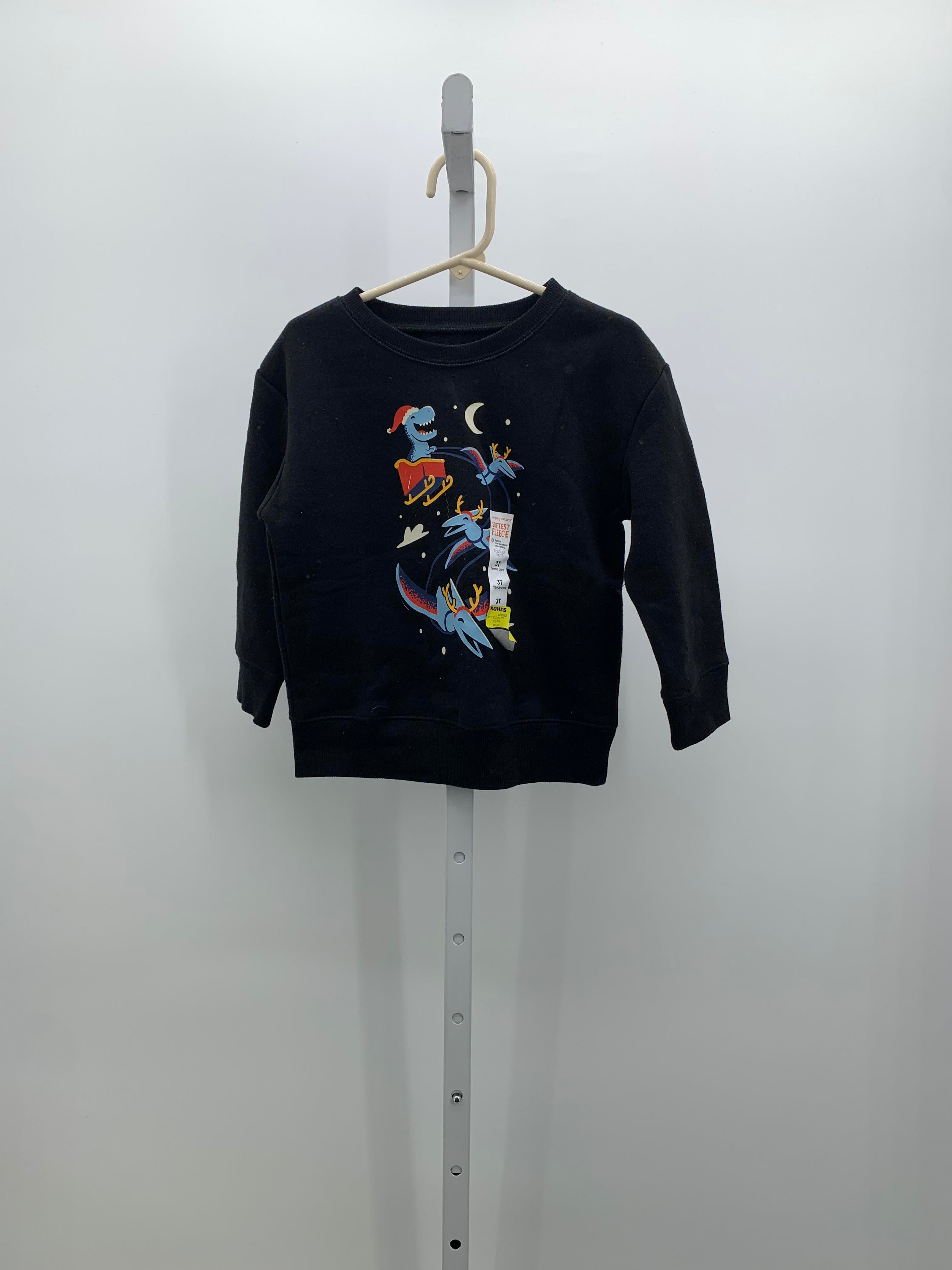 NEW LONG SLV SHIRT SANTA DINOS
