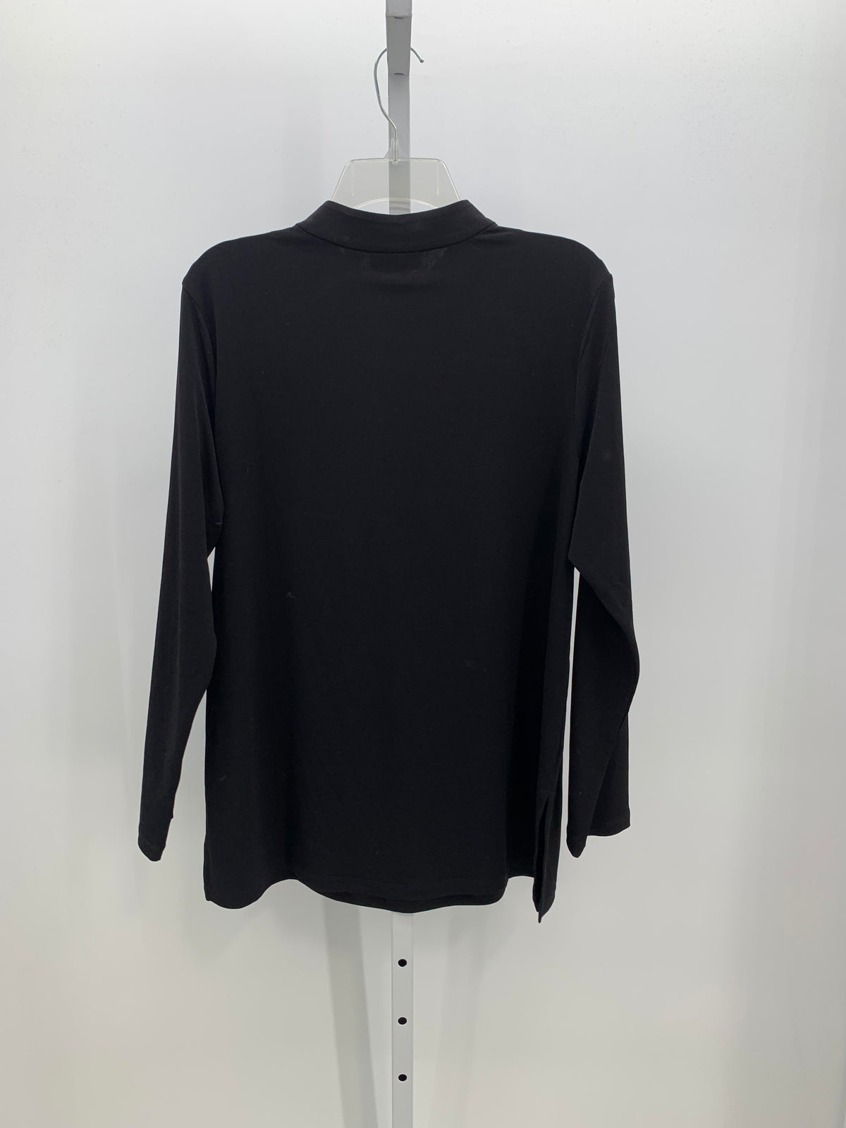 Susan Graver Size Large Misses Long Sleeve Shirt