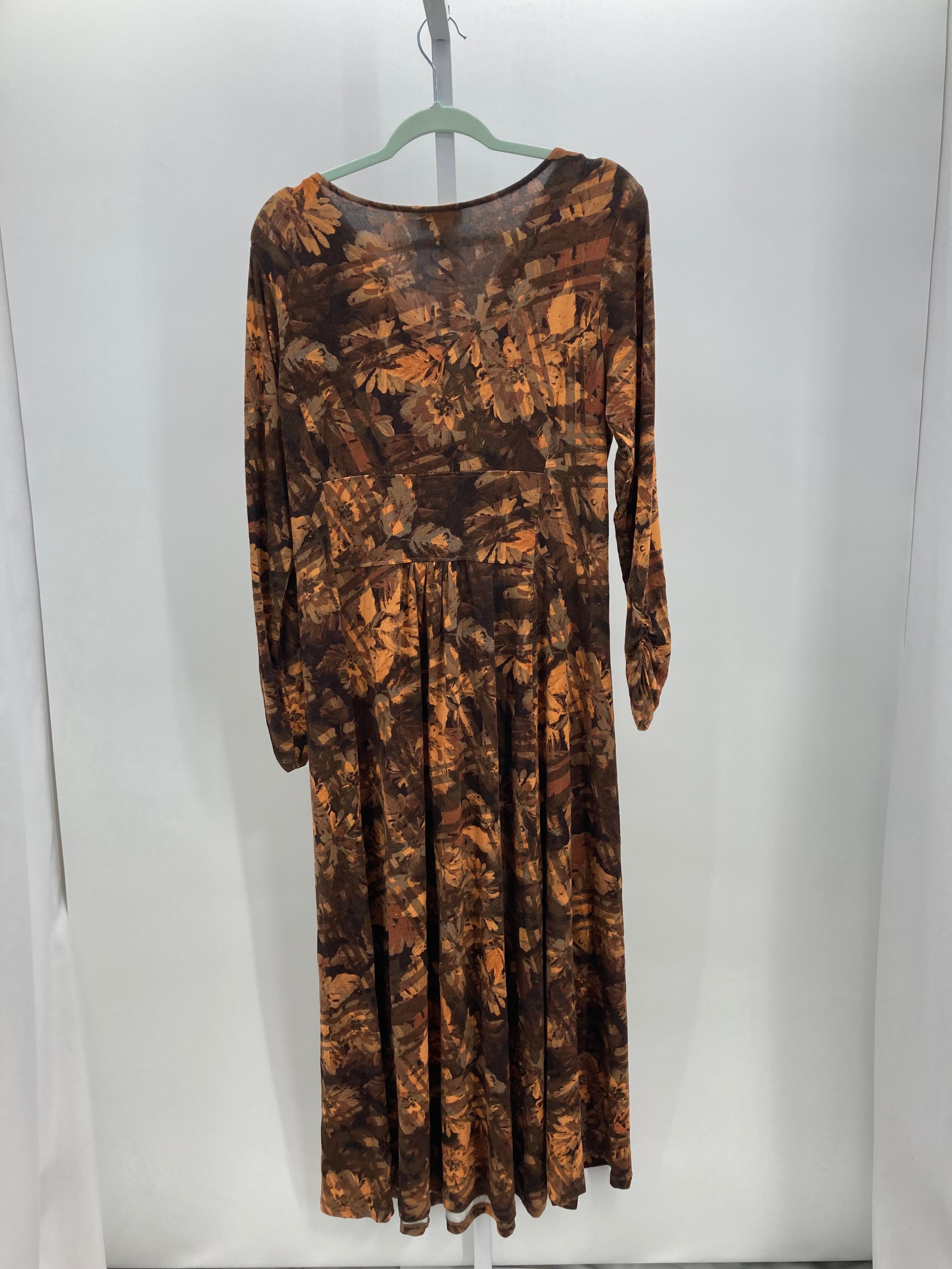 Jules & Leopold Size Large Petite Petite Long Sleeve Dress