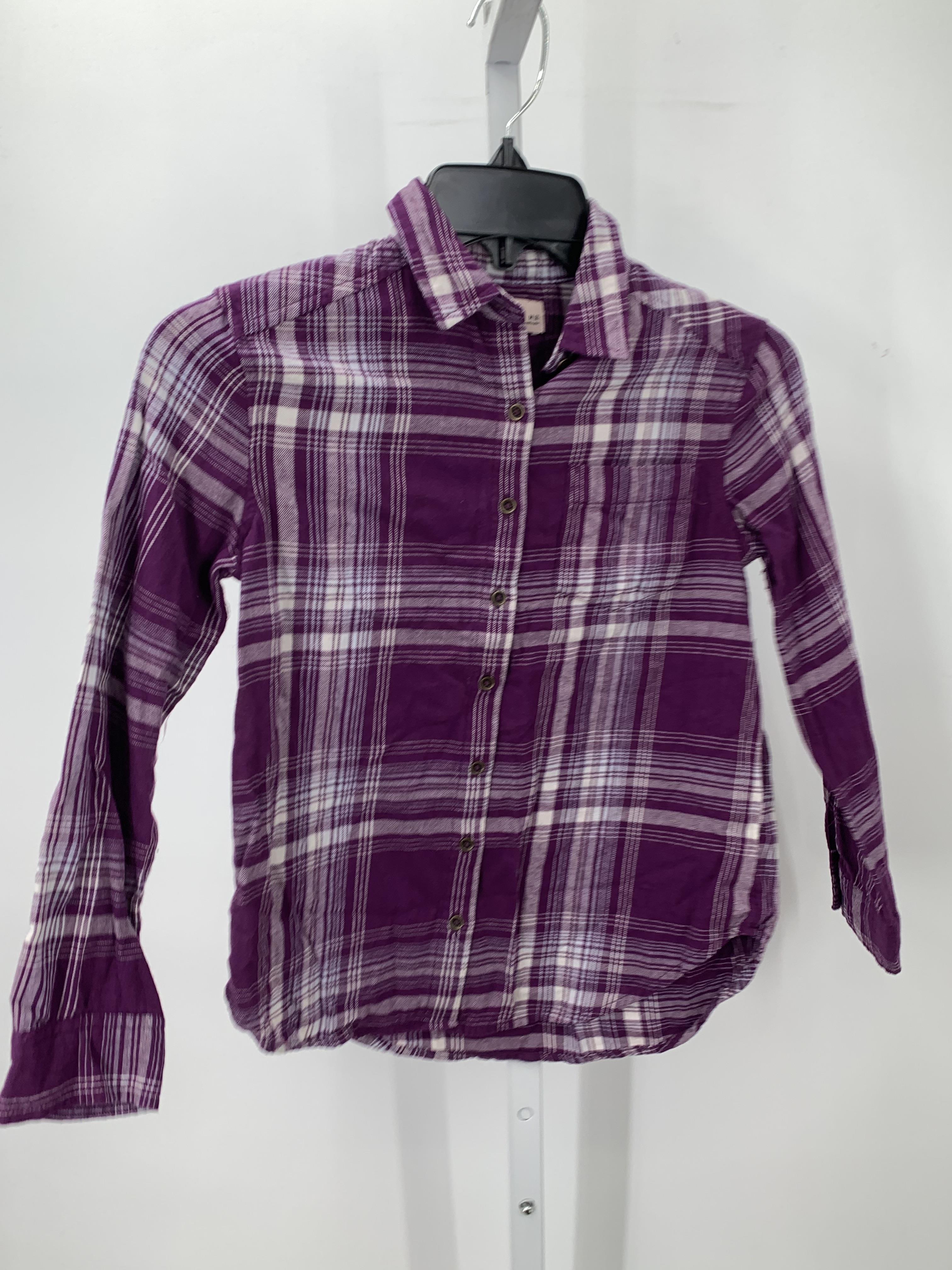 SO Size 8 Girls Long Sleeve Shirt