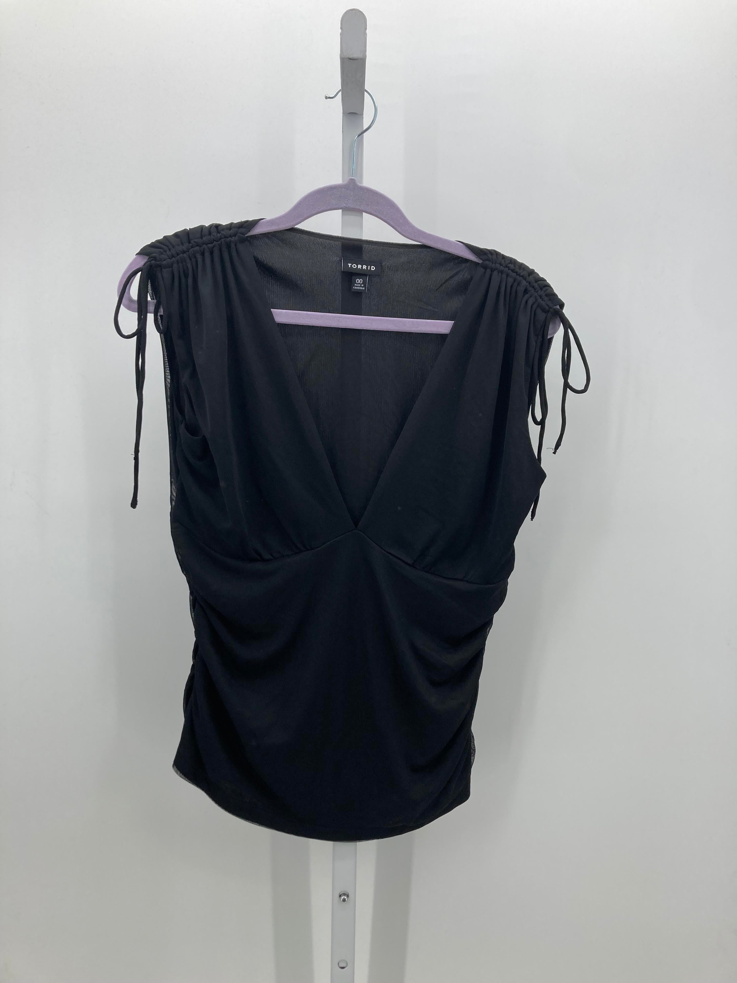 Torrid Size 0X Womens Sleeveless Shirt