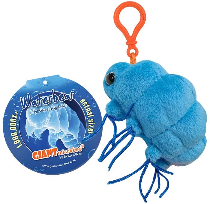 GIANT Microbes Waterbear Keychain