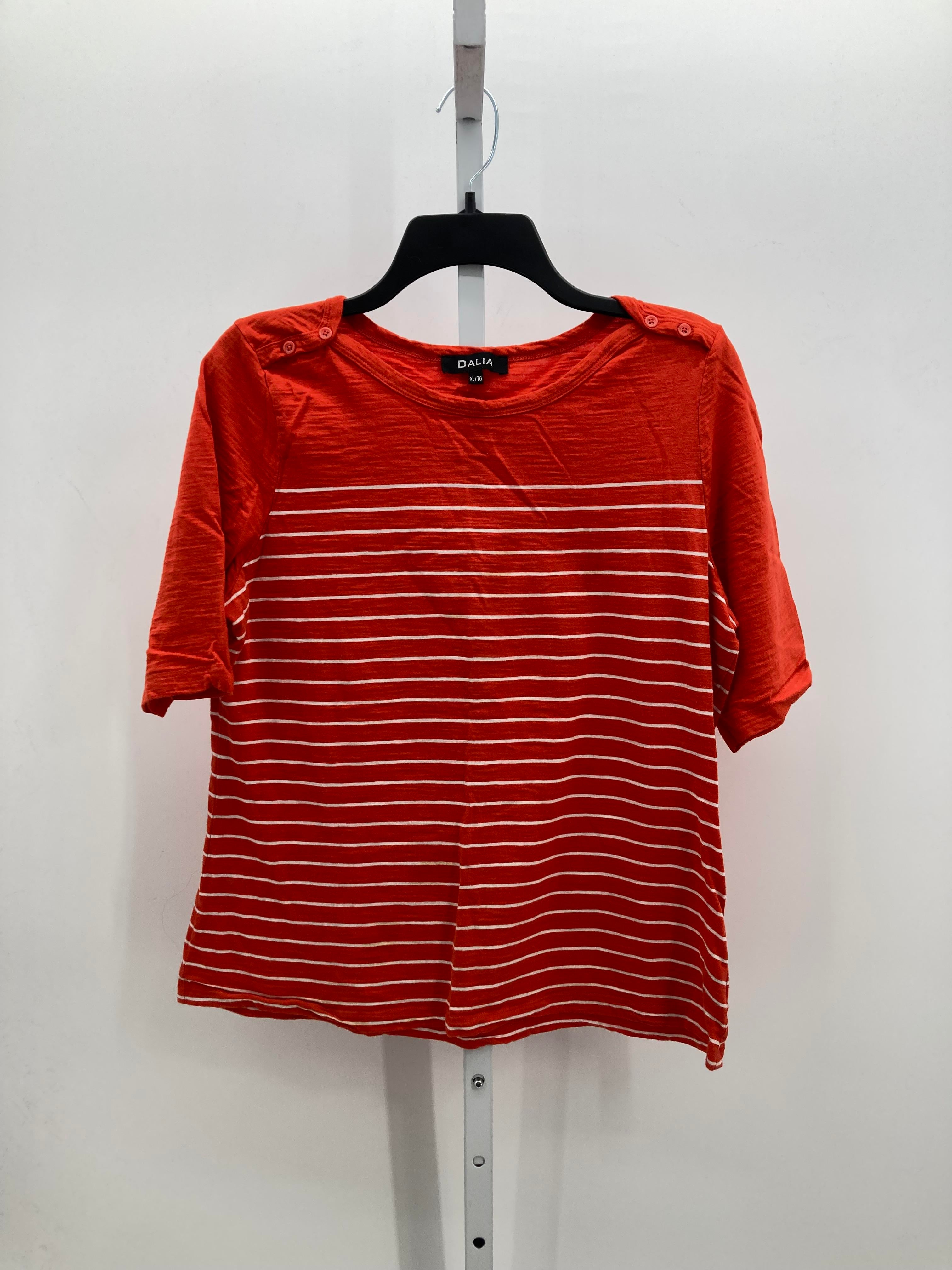 Dalia Collection Size Extra Large Misses Short Sleeve Shirt
