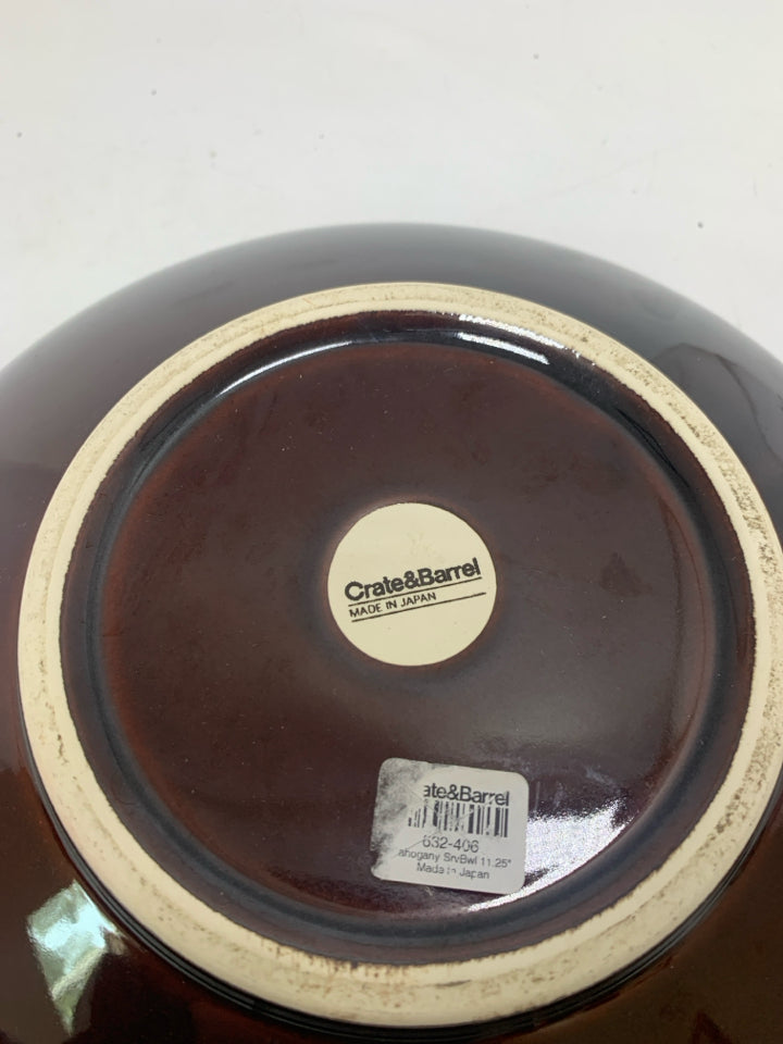 HEAVY SERVING BOWL.
