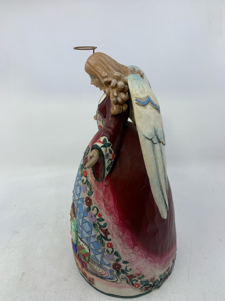 JIM SHORE THE JOY OF CHRISTMAS MORNING 2006 ANGEL.