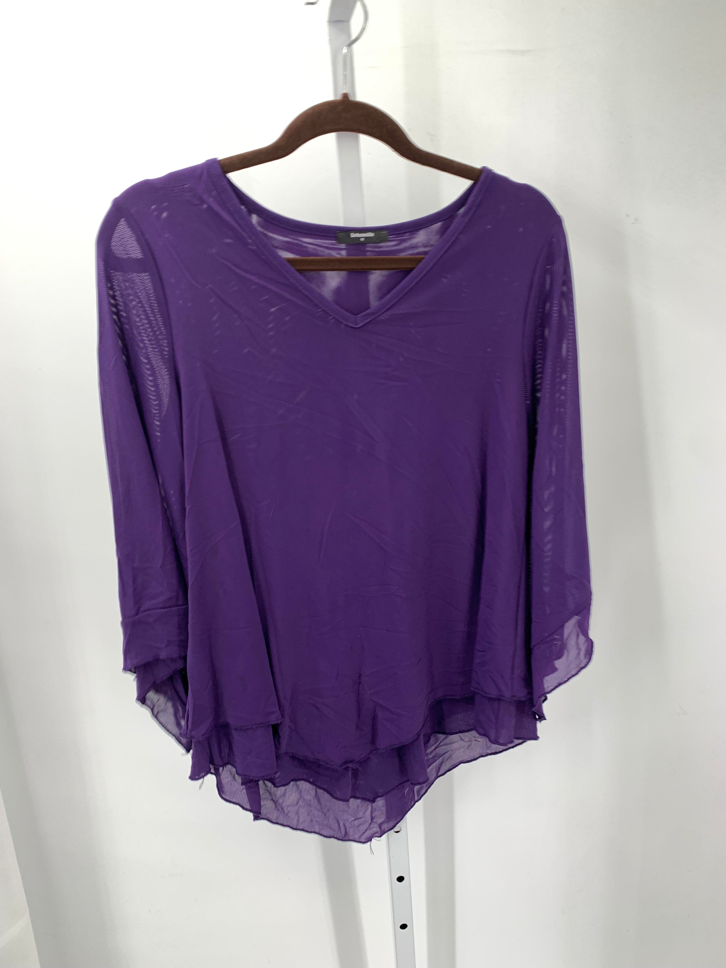 Size Medium Misses 3/4 Sleeve Shirt