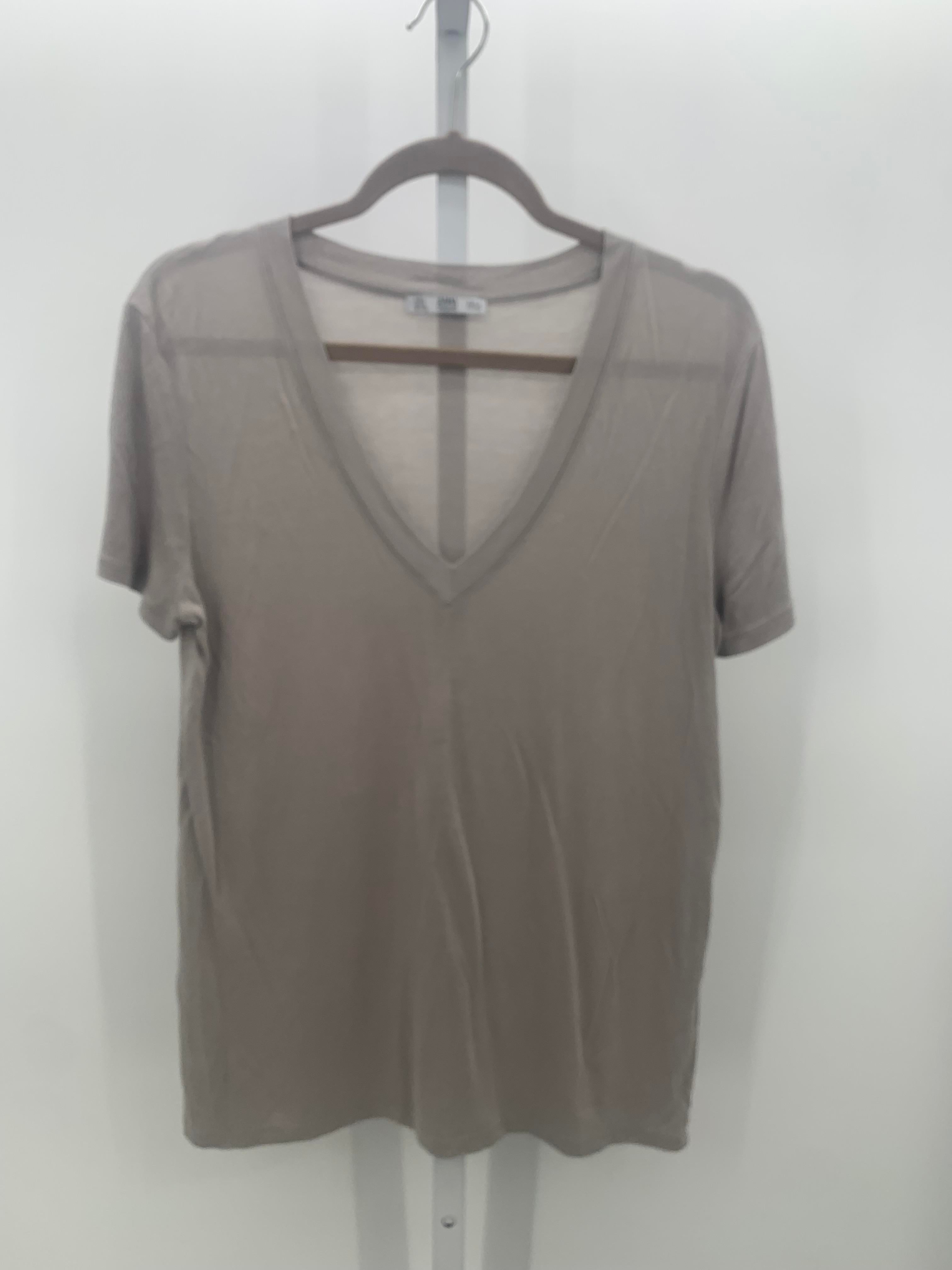 Zara Size Small Misses Short Sleeve Shirt