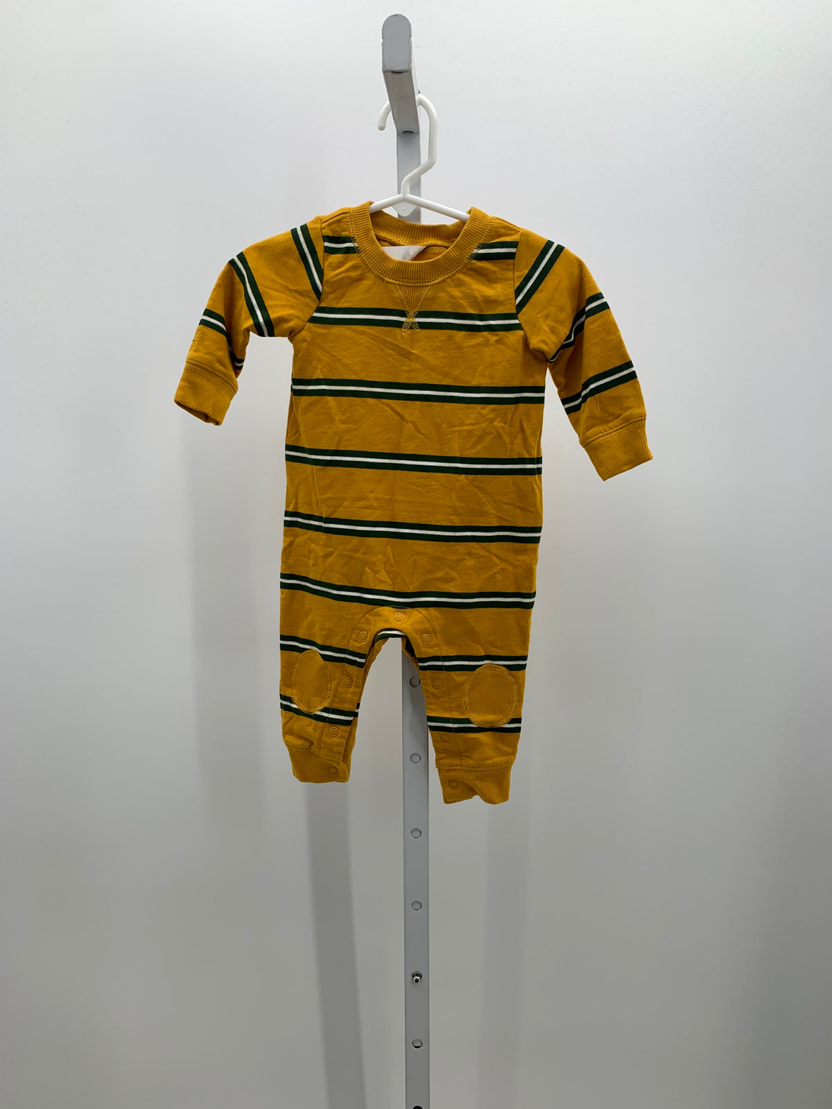 GREEN WHITE STRIPES