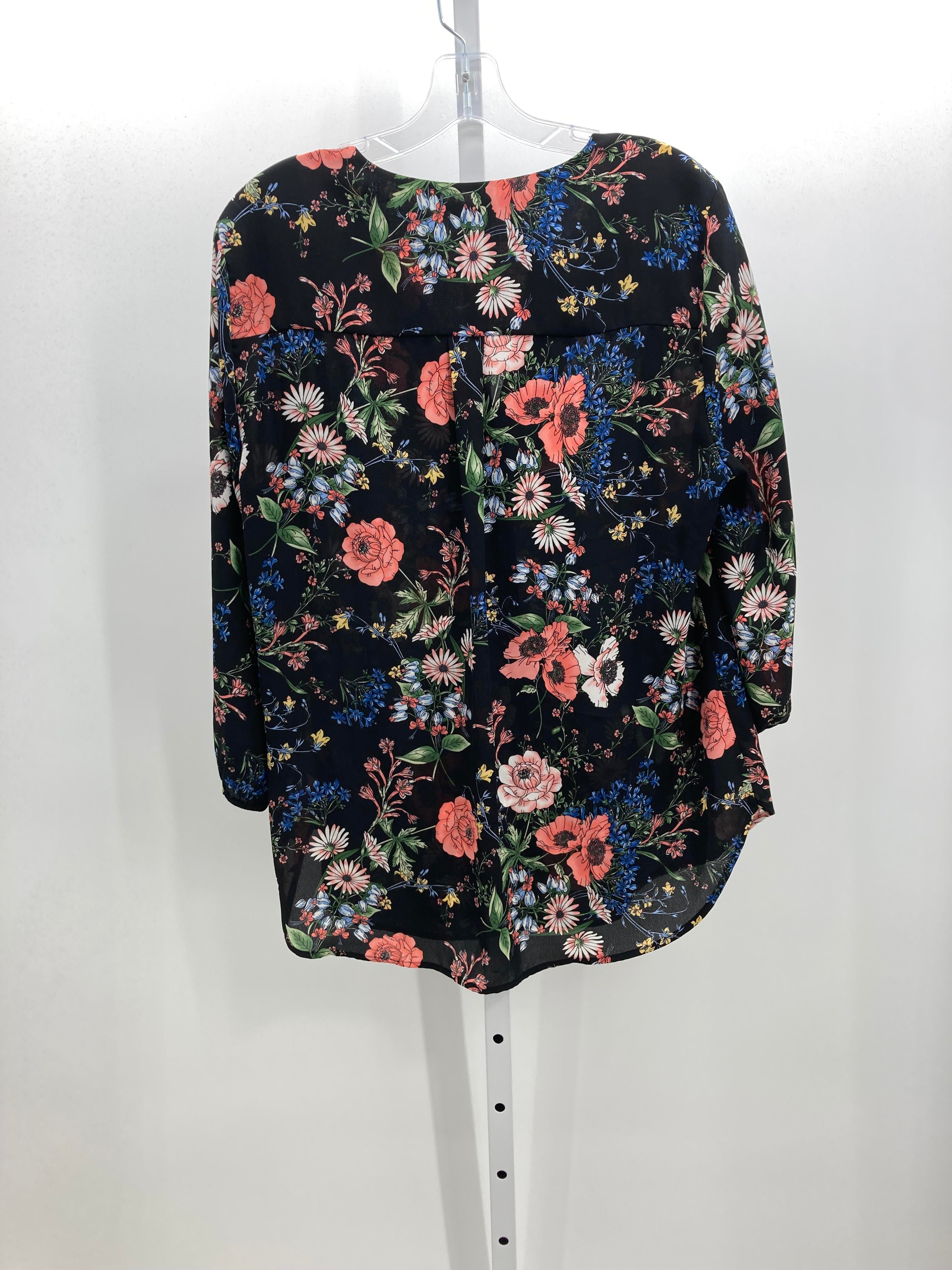 Pleione Size Extra Large Misses 3/4 Sleeve Shirt