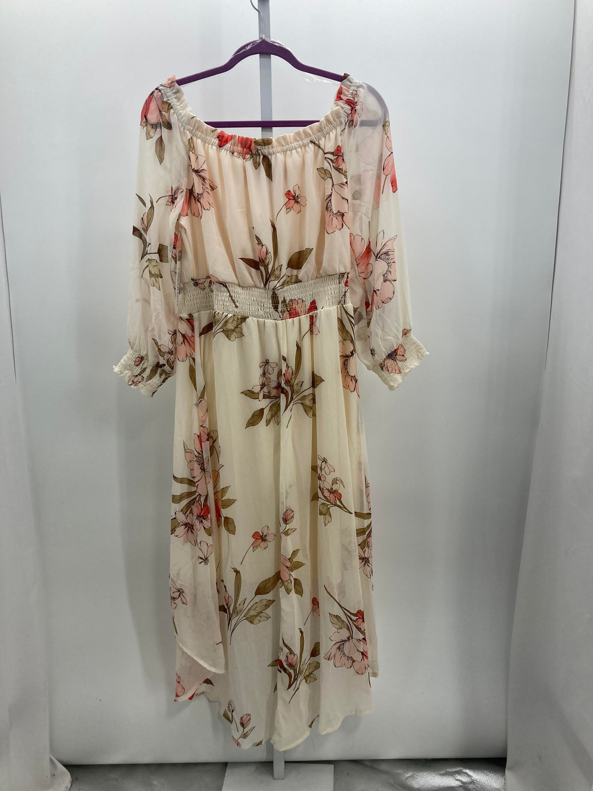 Size Large Misses Long Sleeve Dress