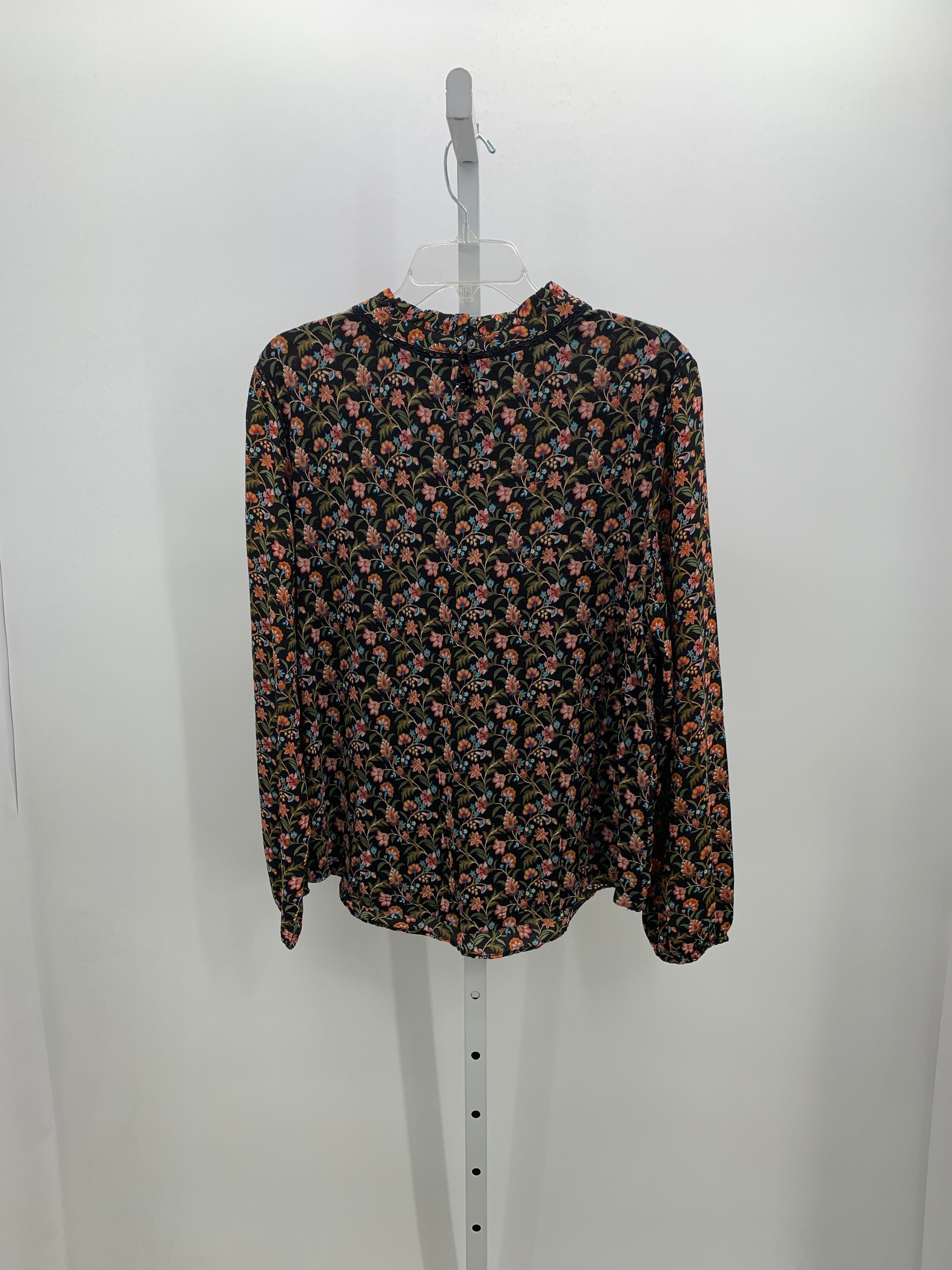 Loft Size Large Misses Long Sleeve Shirt