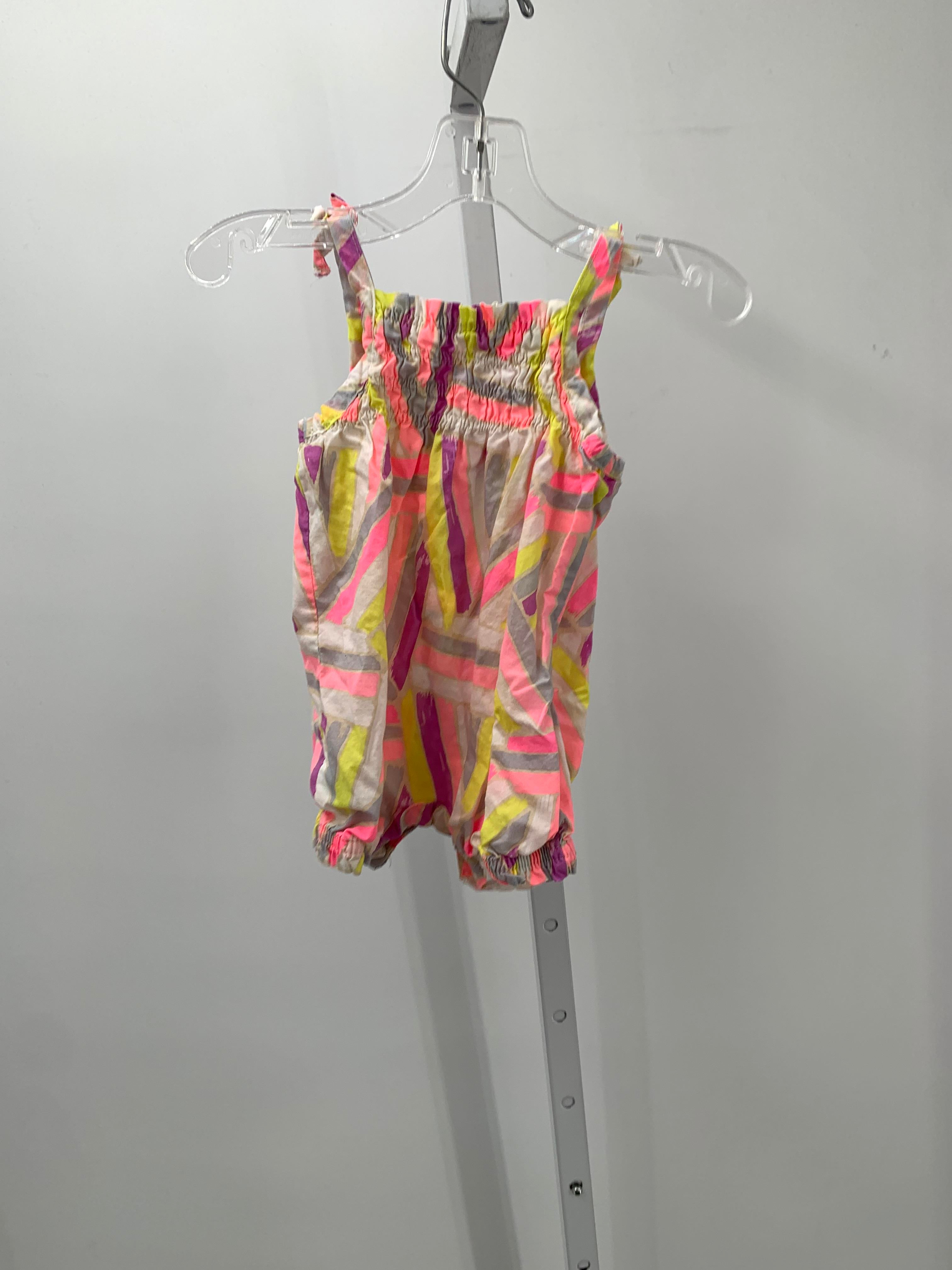 Cherokee Size Newborn Girls Sleeveless Romper