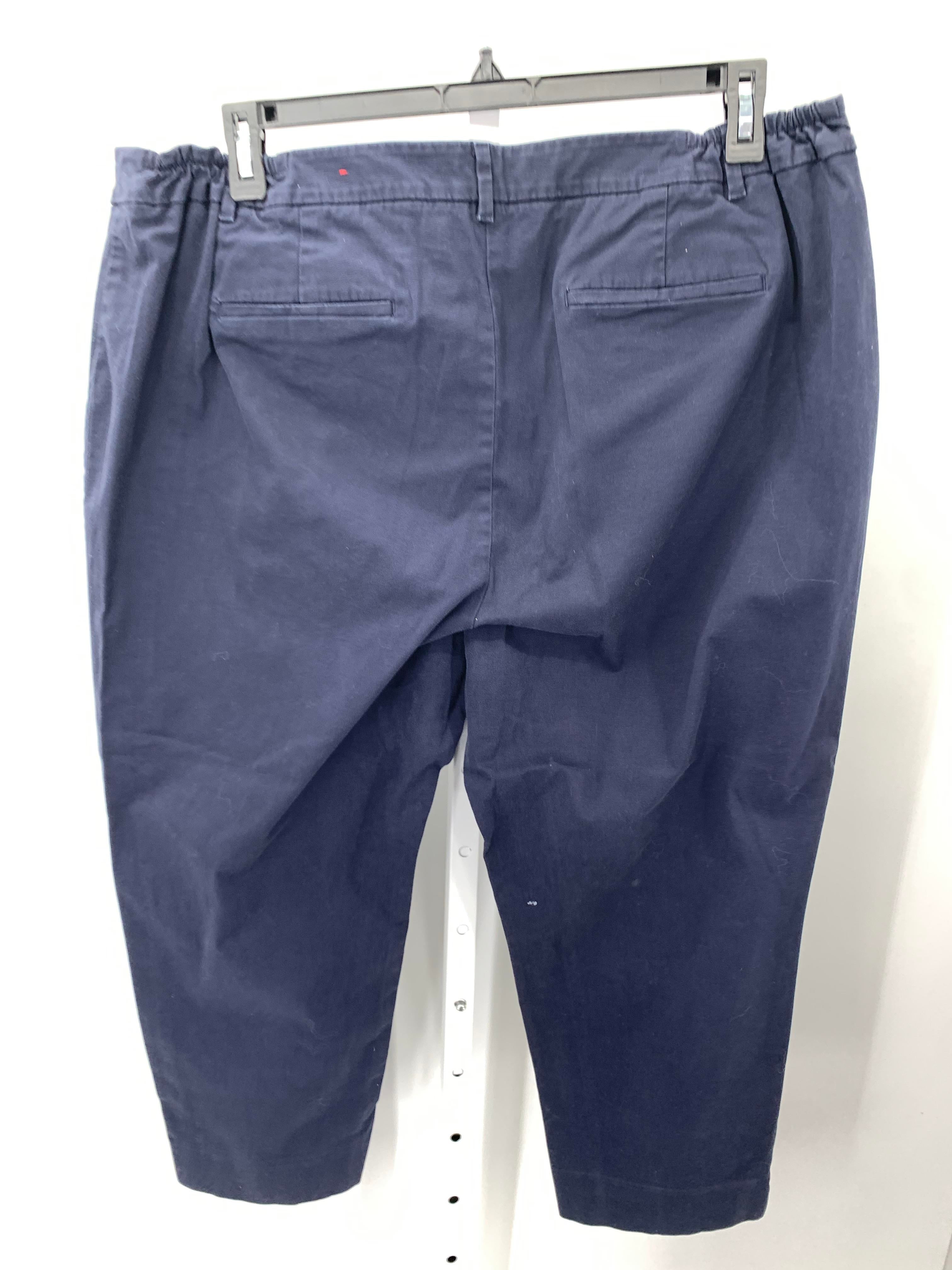 Talbots Size 2X Womens Cropped Pants