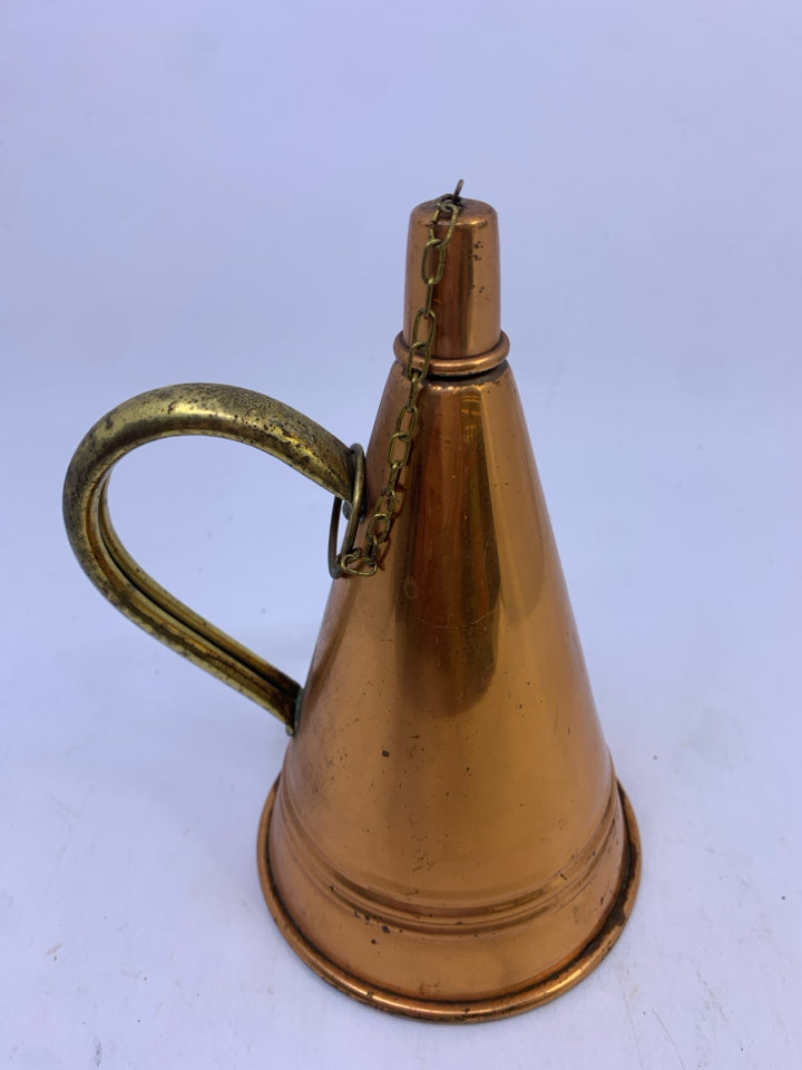 DECORATIVE COPPER PIECE.